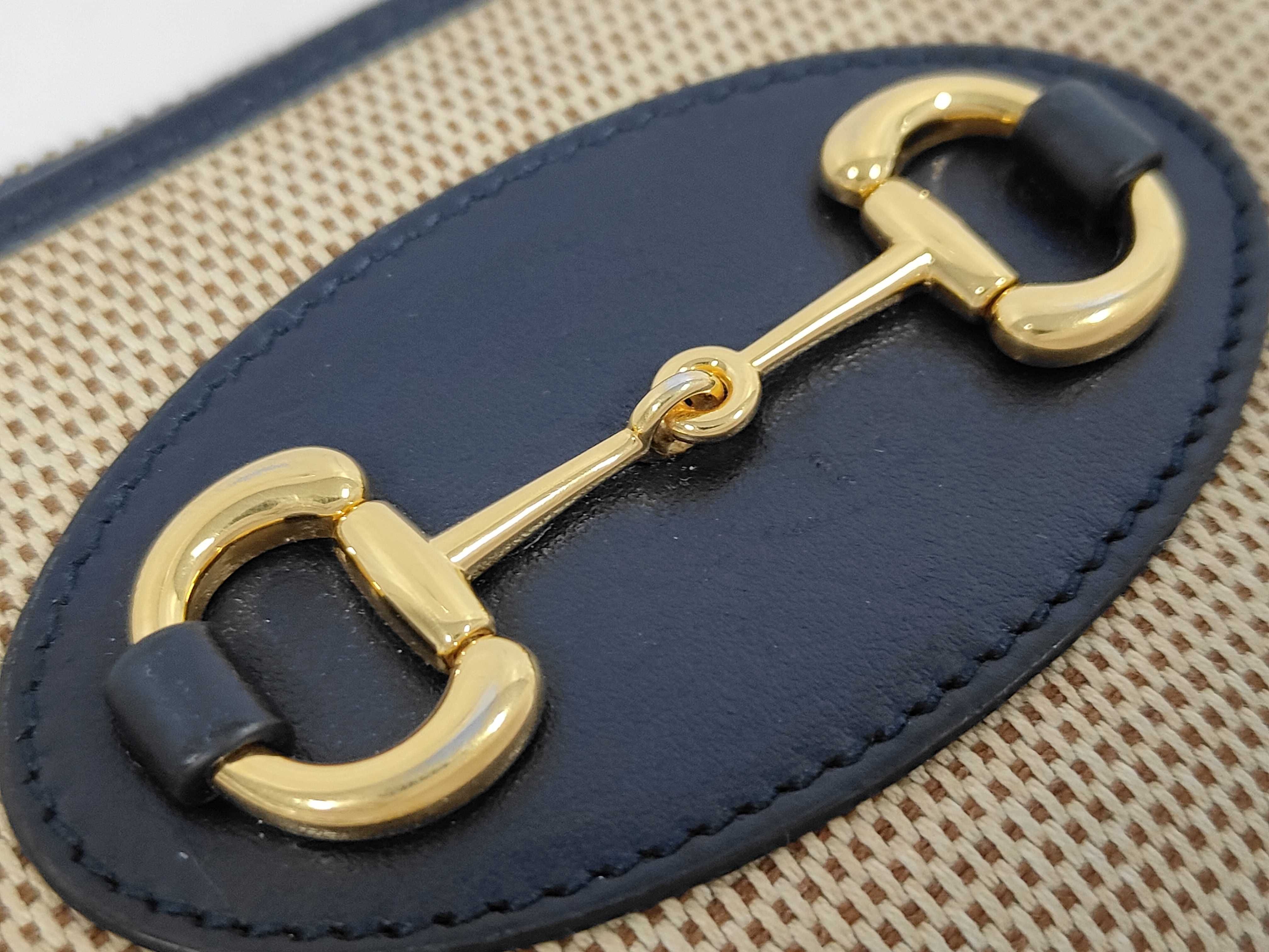 621889 Canvas 1955 Horsebit Round Zip Wallet — view 10