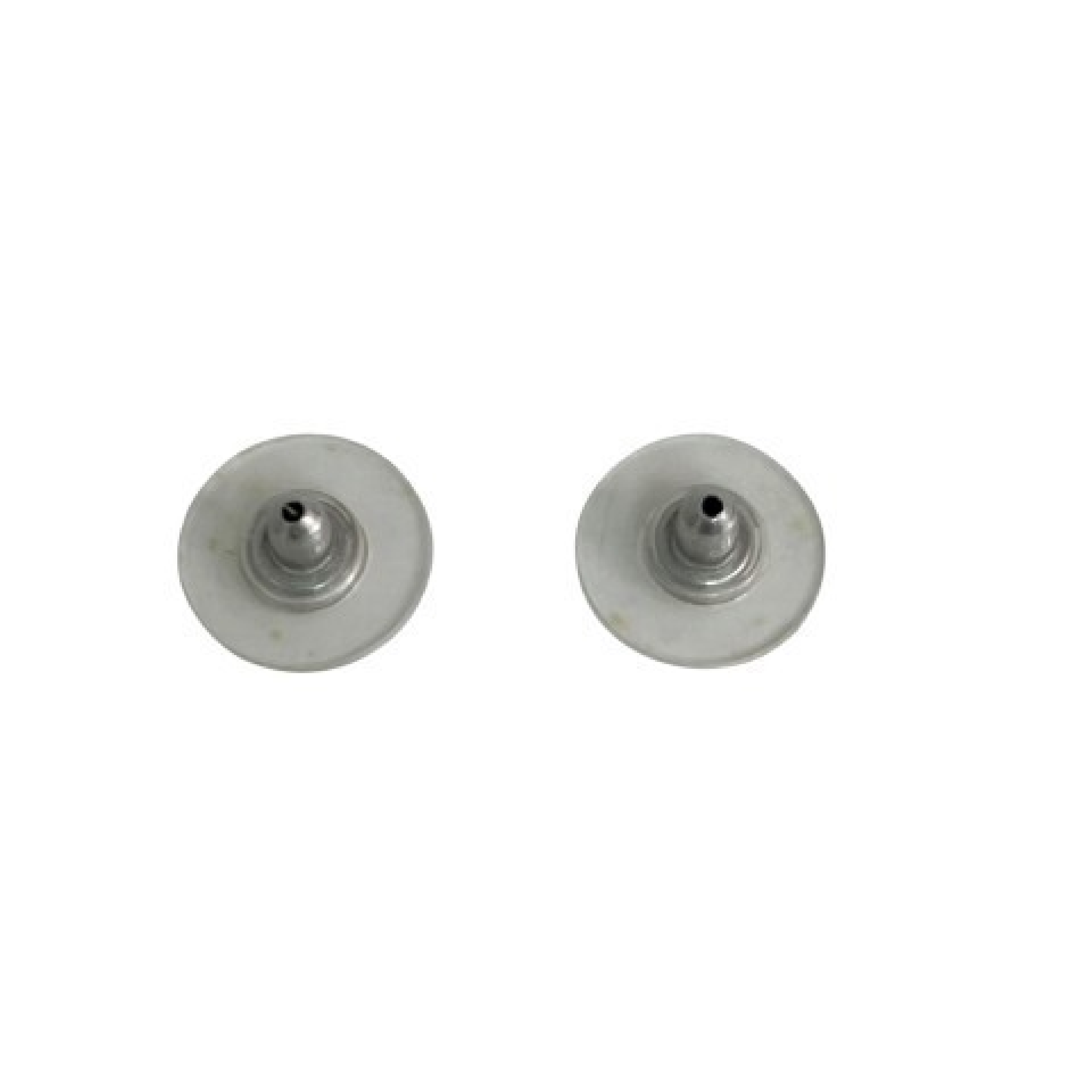 【*Shipped from: Hong Kong*】CHANEL ( ) Black Silver Metal/Resin Square Coco Mark 14B Earrings — view 10