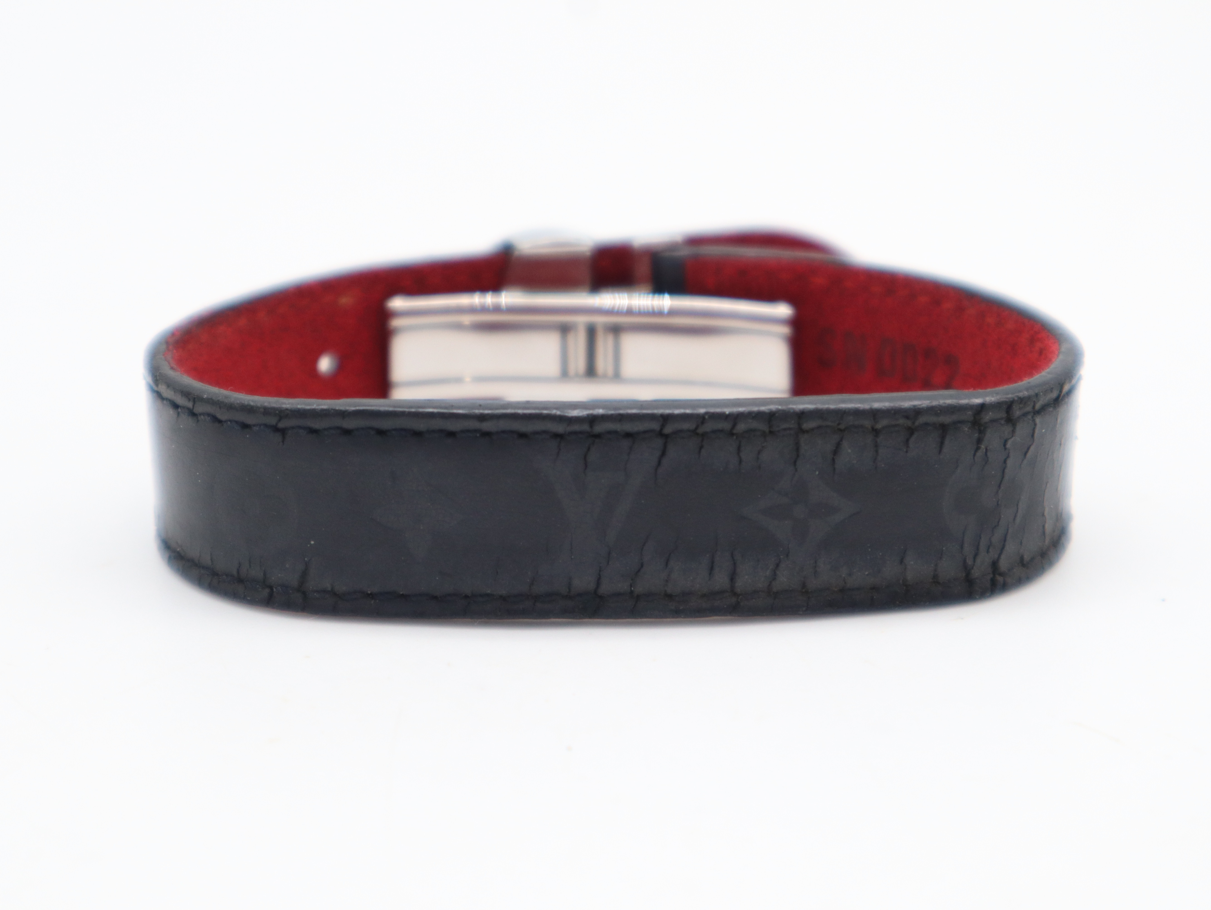 M64447 Monogram Matte Bracelet - Good Luck Bracelet Noir Bracelet/Bangle — view 2