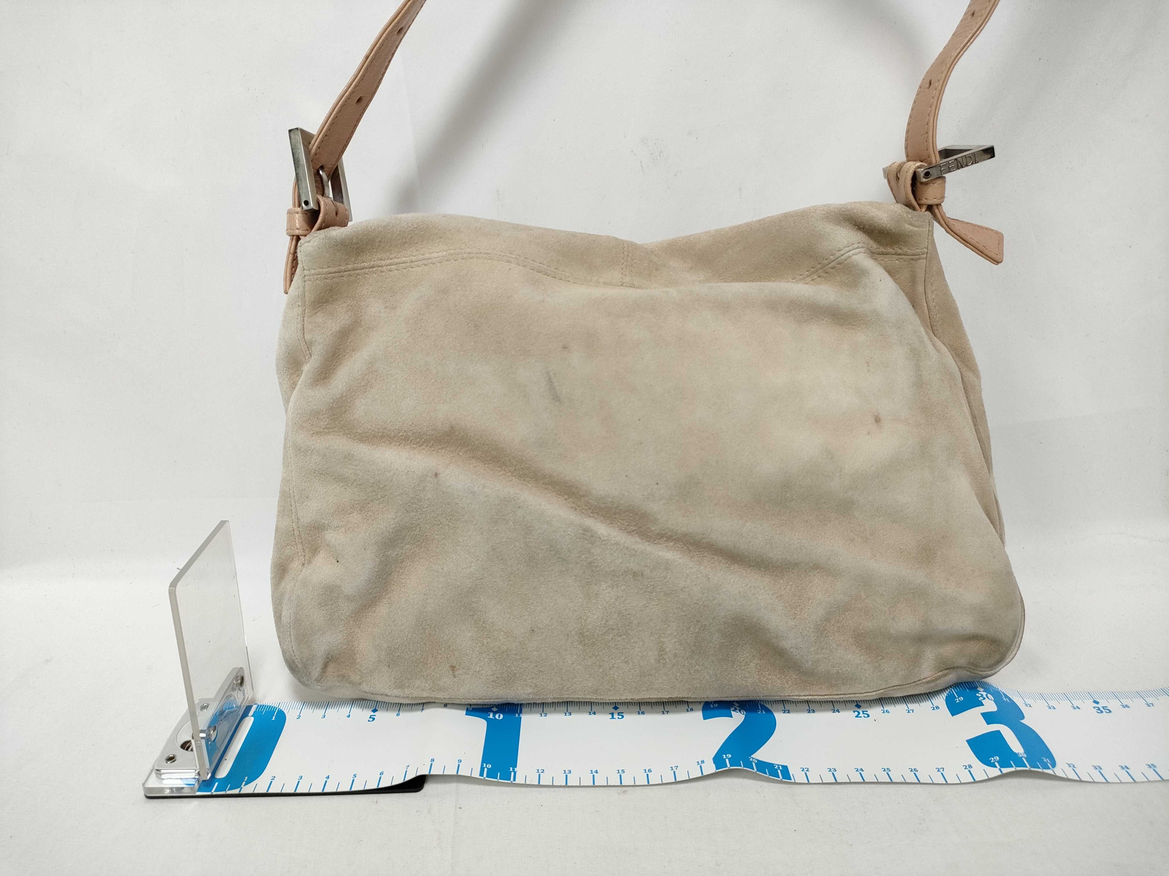 Mamma Bucket Suede Pink Shoulder Bag — view 2