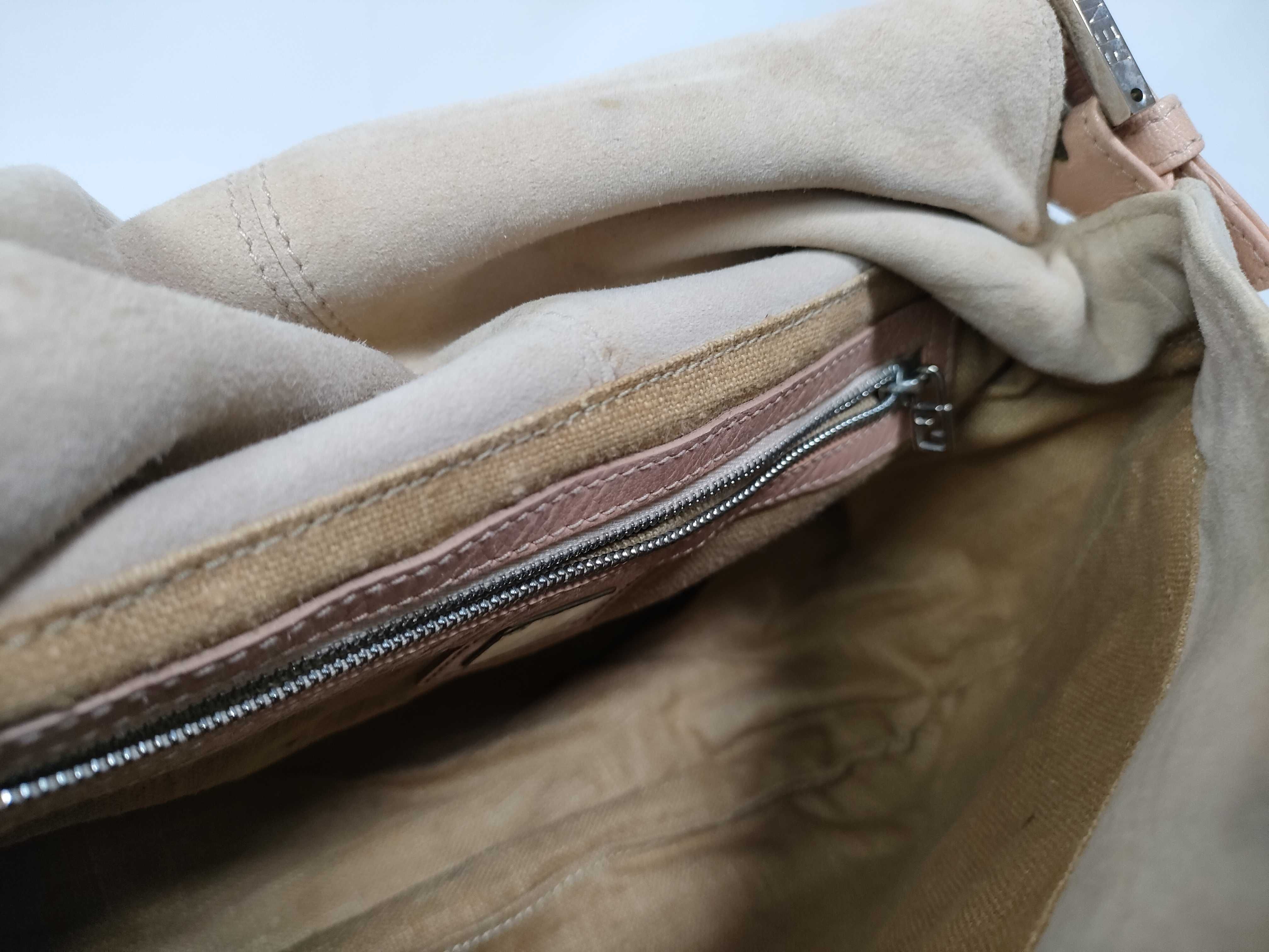 Mamma Bucket Suede Pink Shoulder Bag — view 14