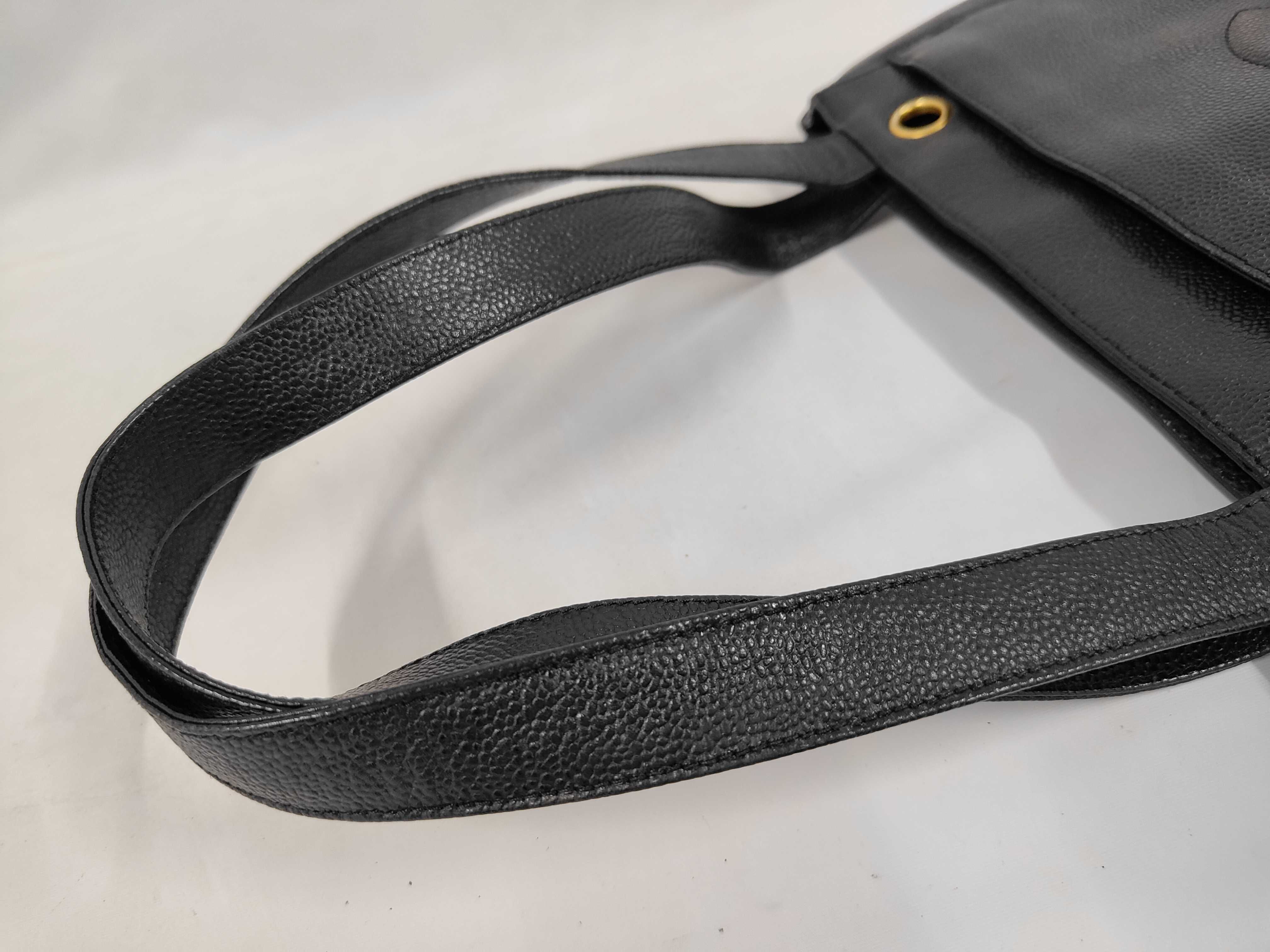 Caviar Skin Turnlock Semi-Shoulder Bag — view 5