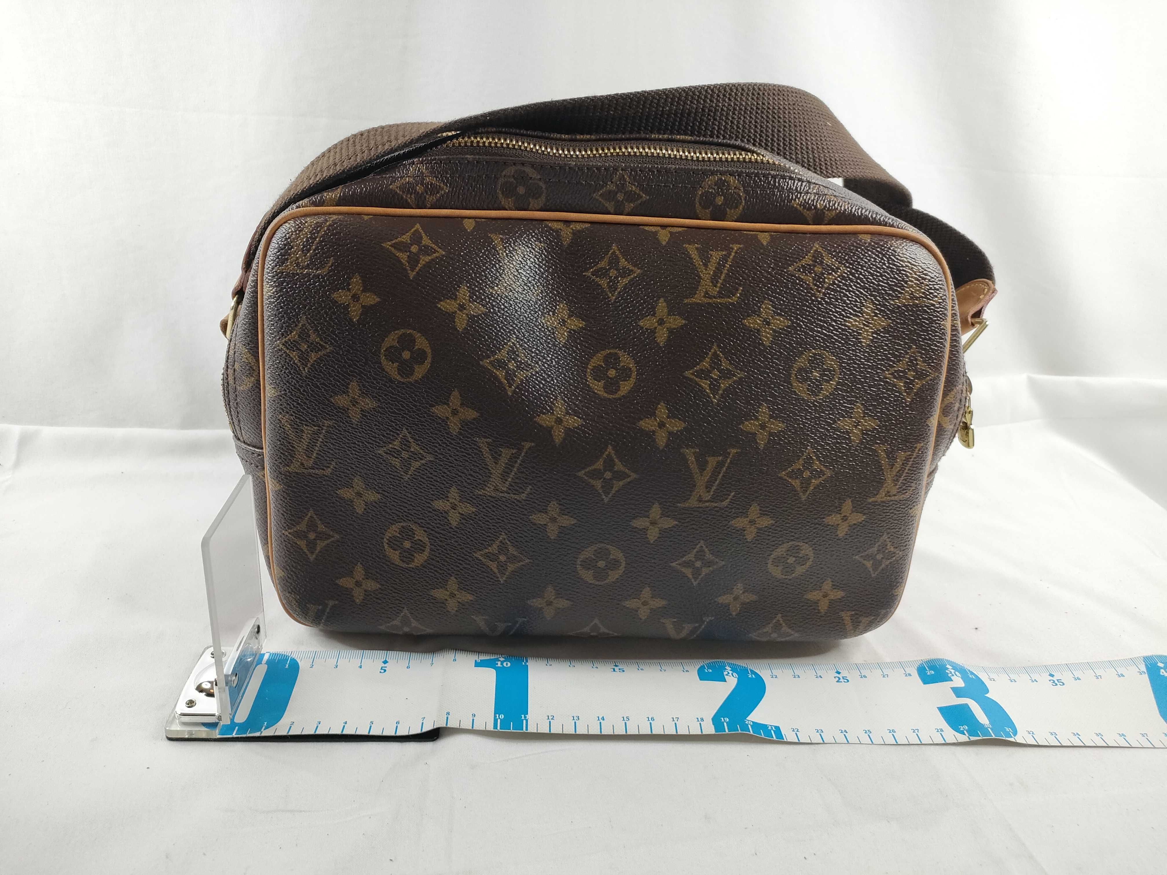 Monogram Vuitton Reporter Shoulder Bag — view 2