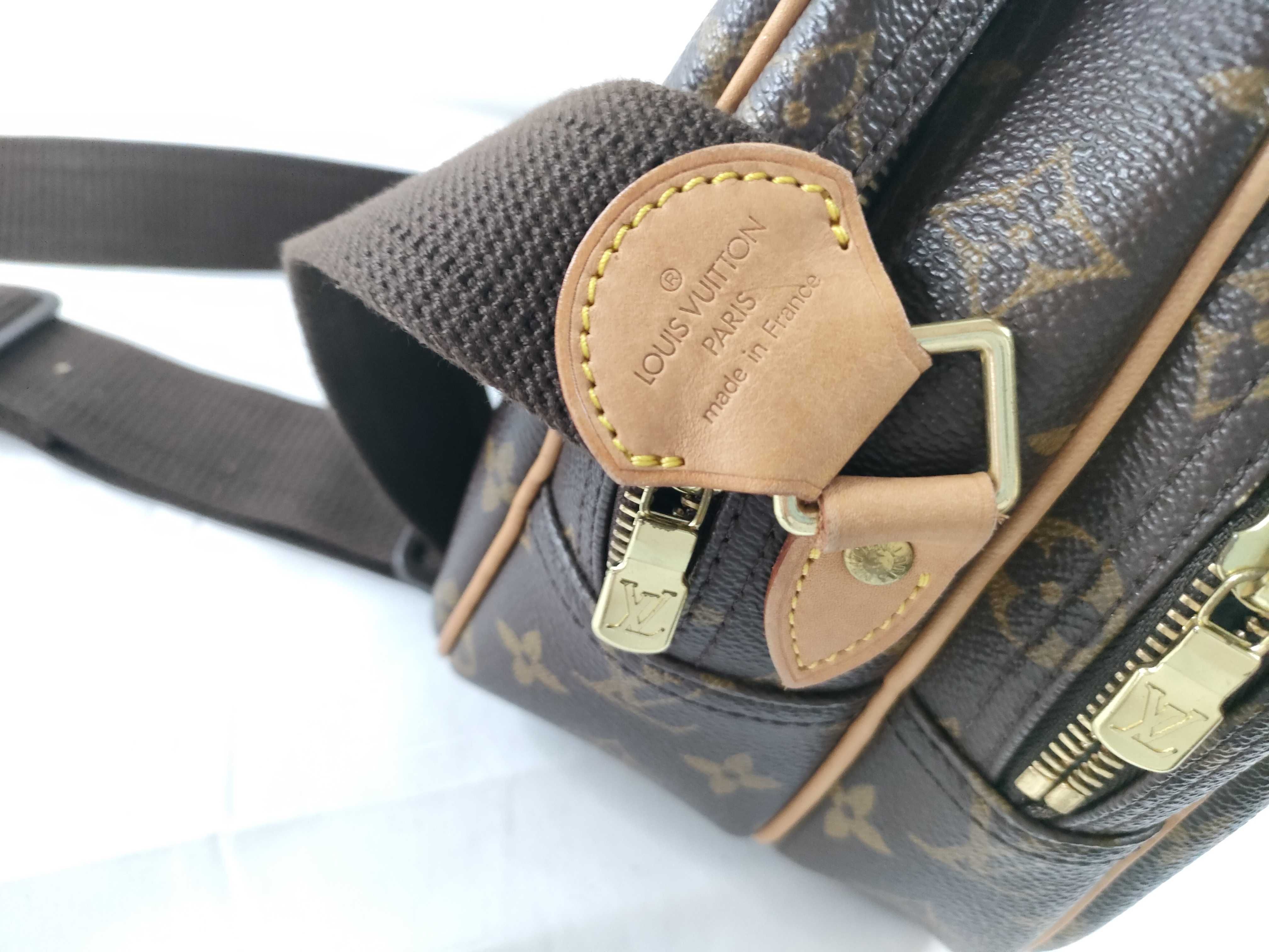 Monogram Vuitton Reporter Shoulder Bag — view 8