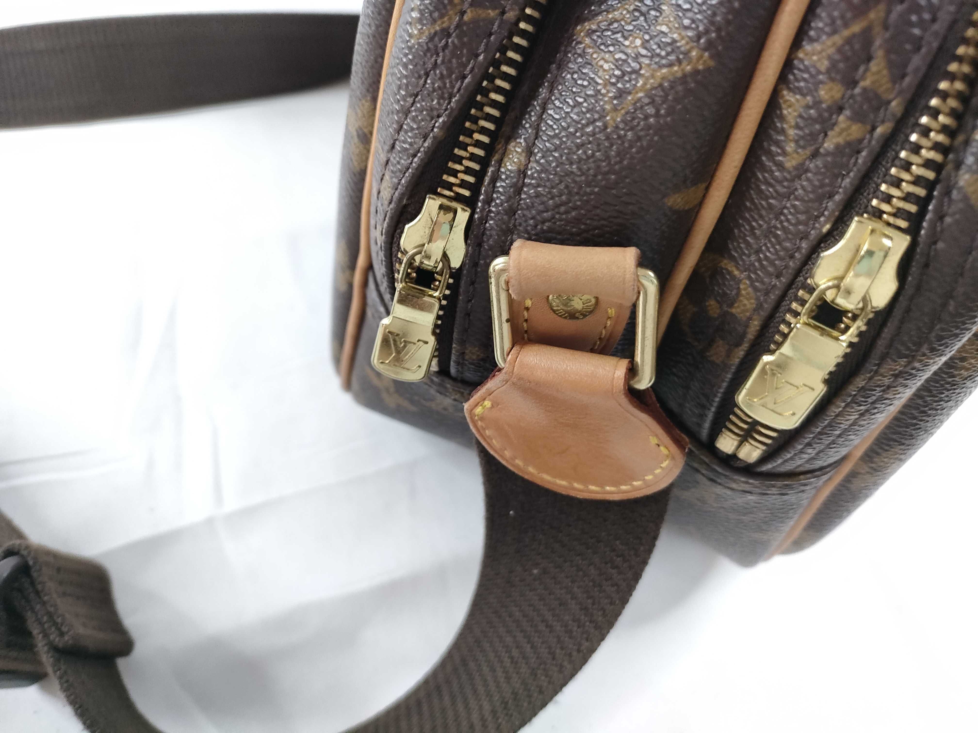 Monogram Vuitton Reporter Shoulder Bag — view 9