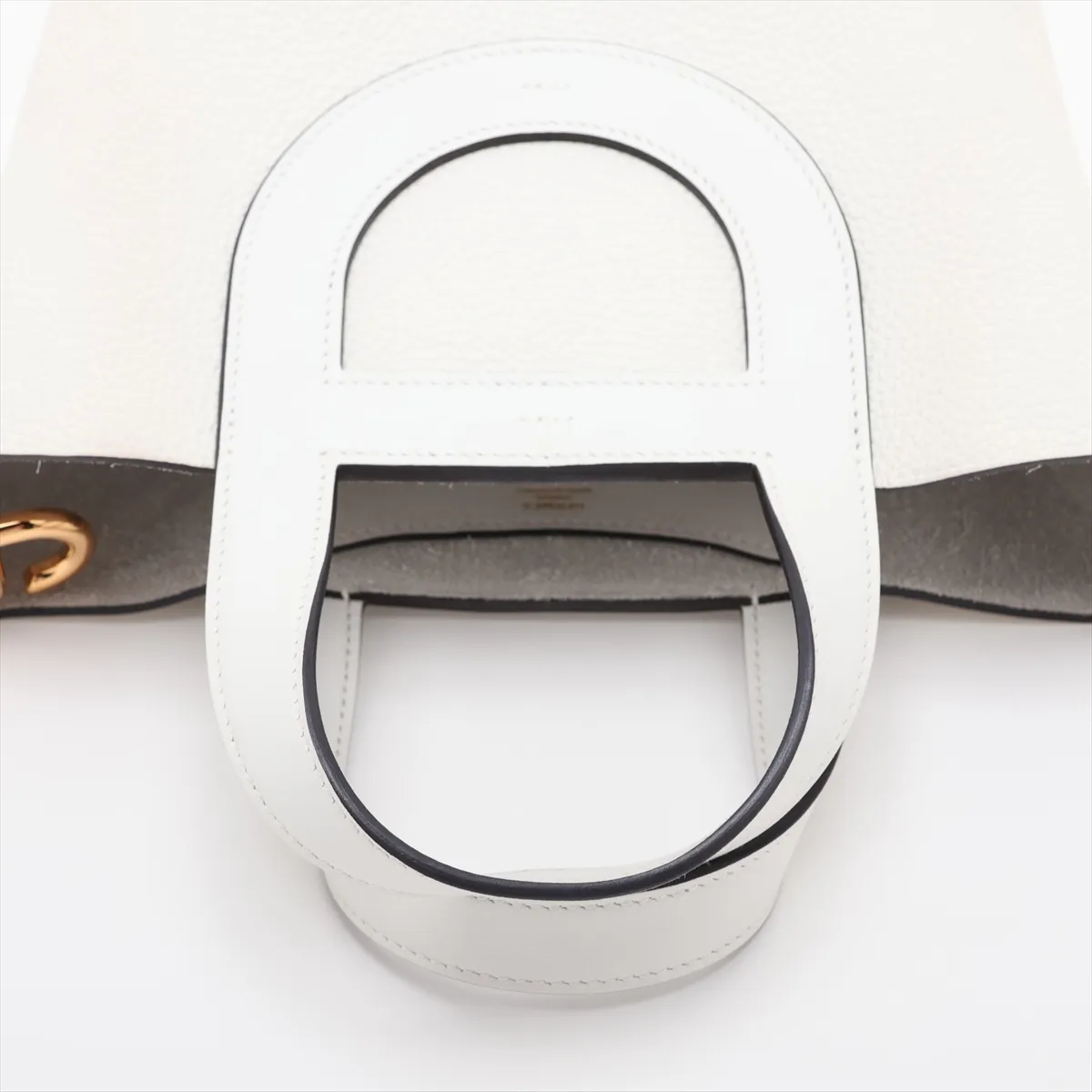 In the Loop 18, Taurillon Clemence x Veau Swift, New White, Silver Hardware, B: 2023 — view 5
