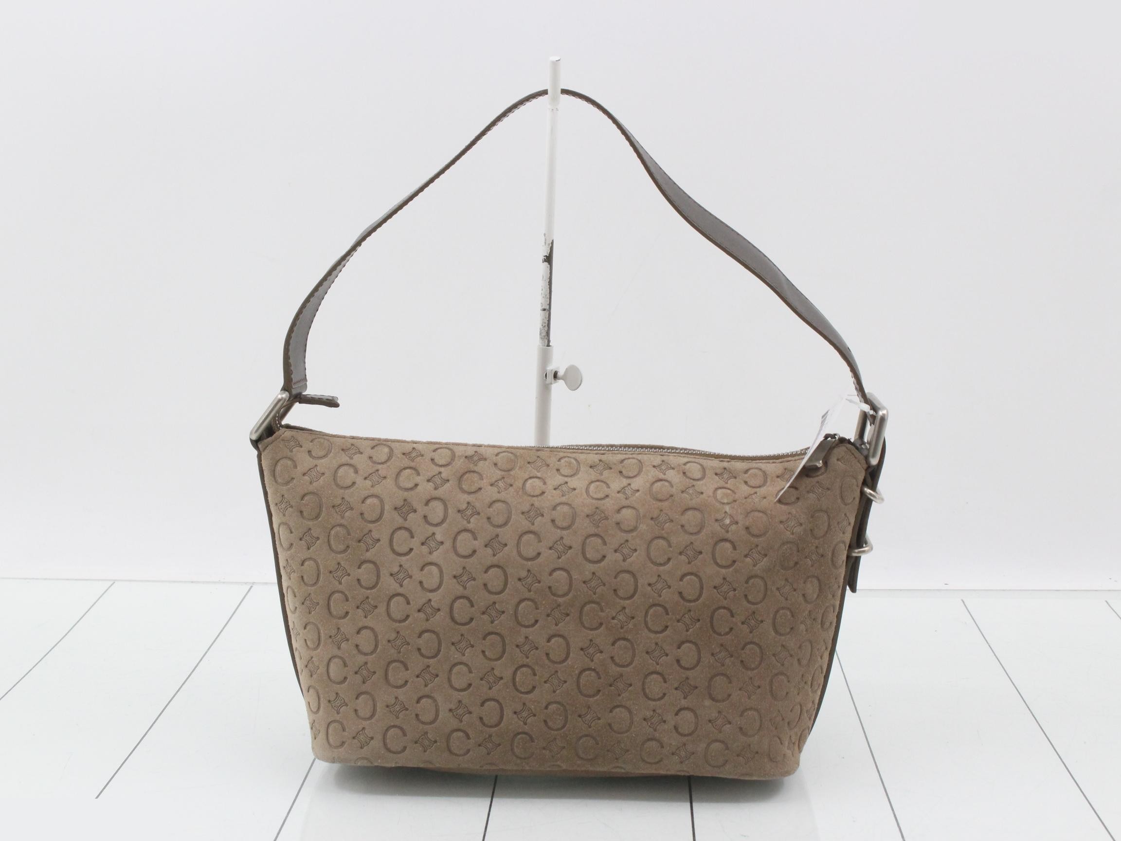 C Macadam Suede Shoulder Bag — view 2