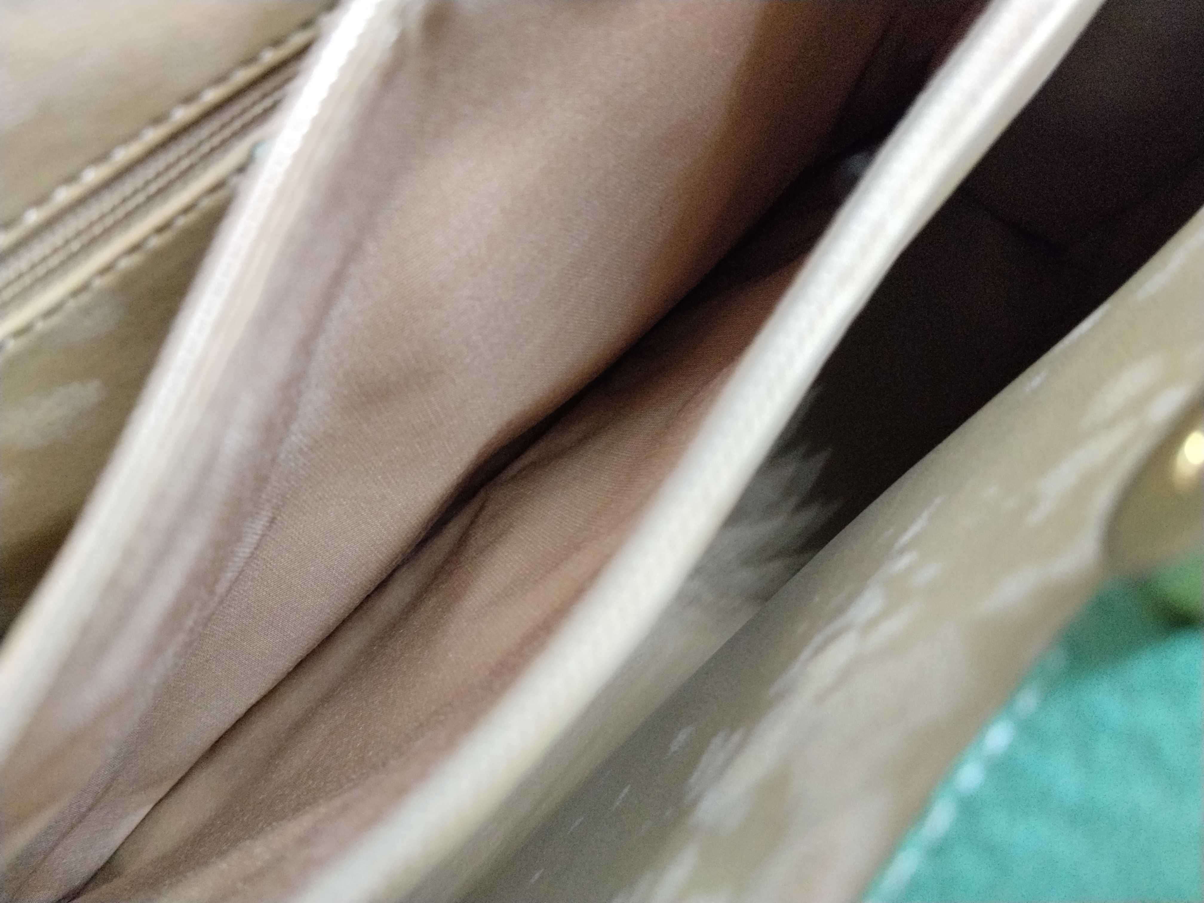 Bamboo Leather Turquoise Hand Tote Handbag — view 13