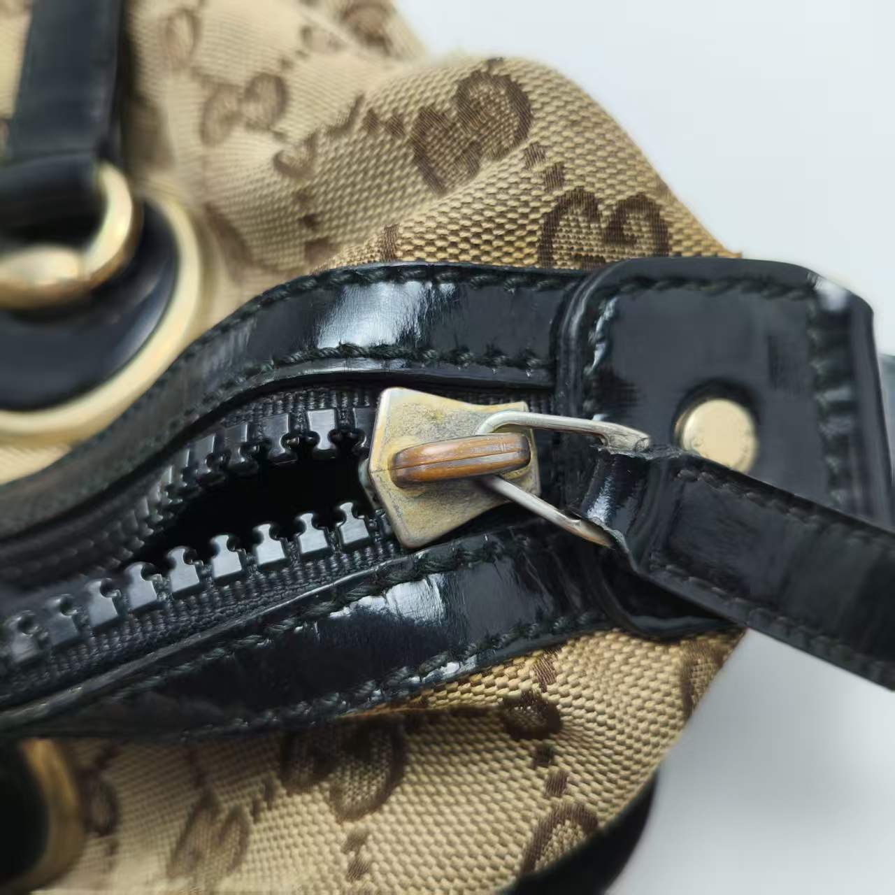【*Shipped from: China*】GUCCI Canvas Handbag 203526 — view 9