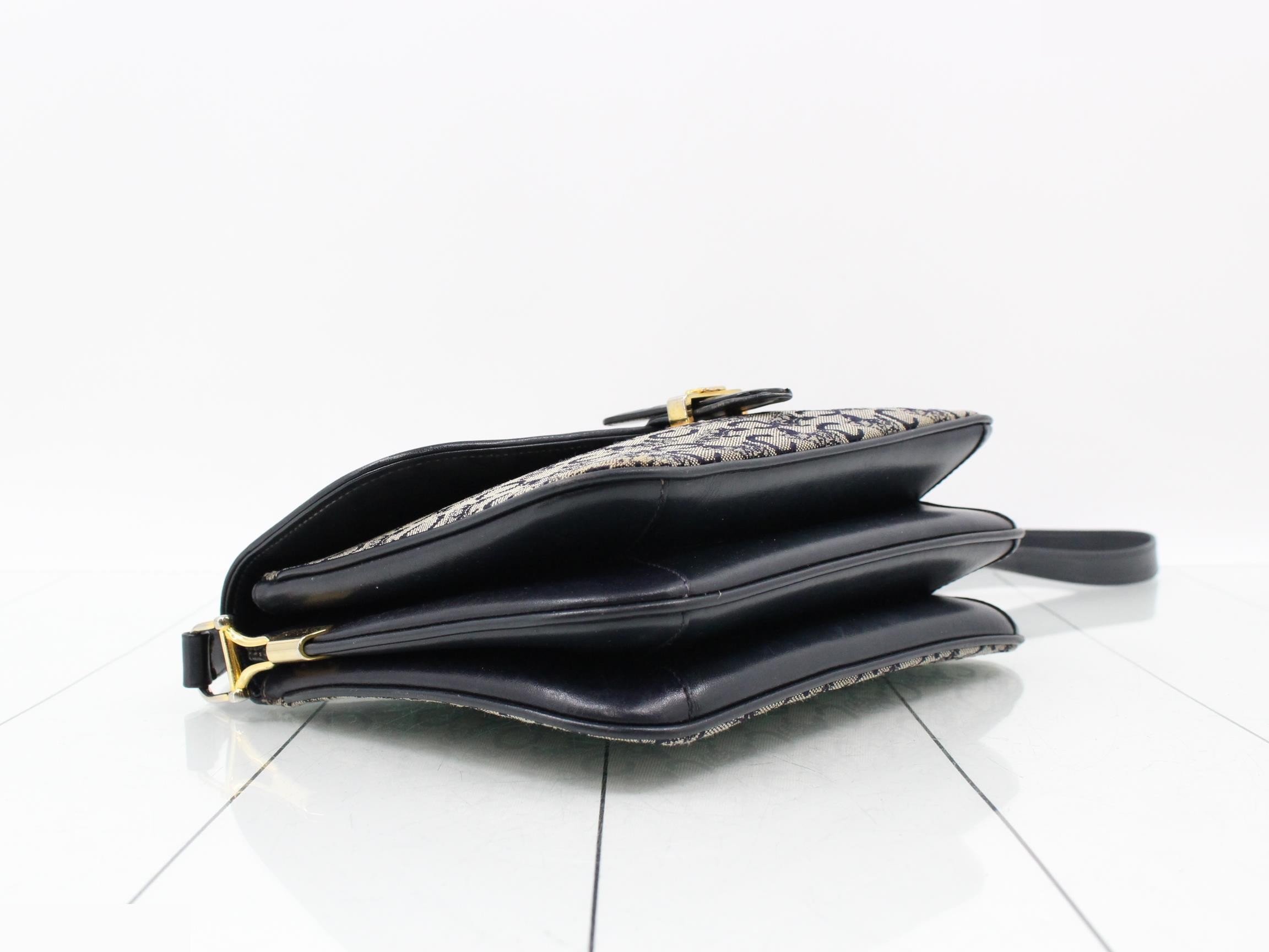 C Macadam Canvas Leather Shoulder Bag — view 5