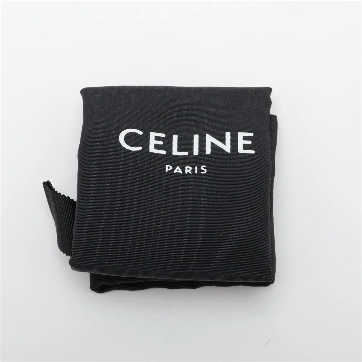 Triomphe Mini Claude Leather Shoulder Bag, Black — view 8