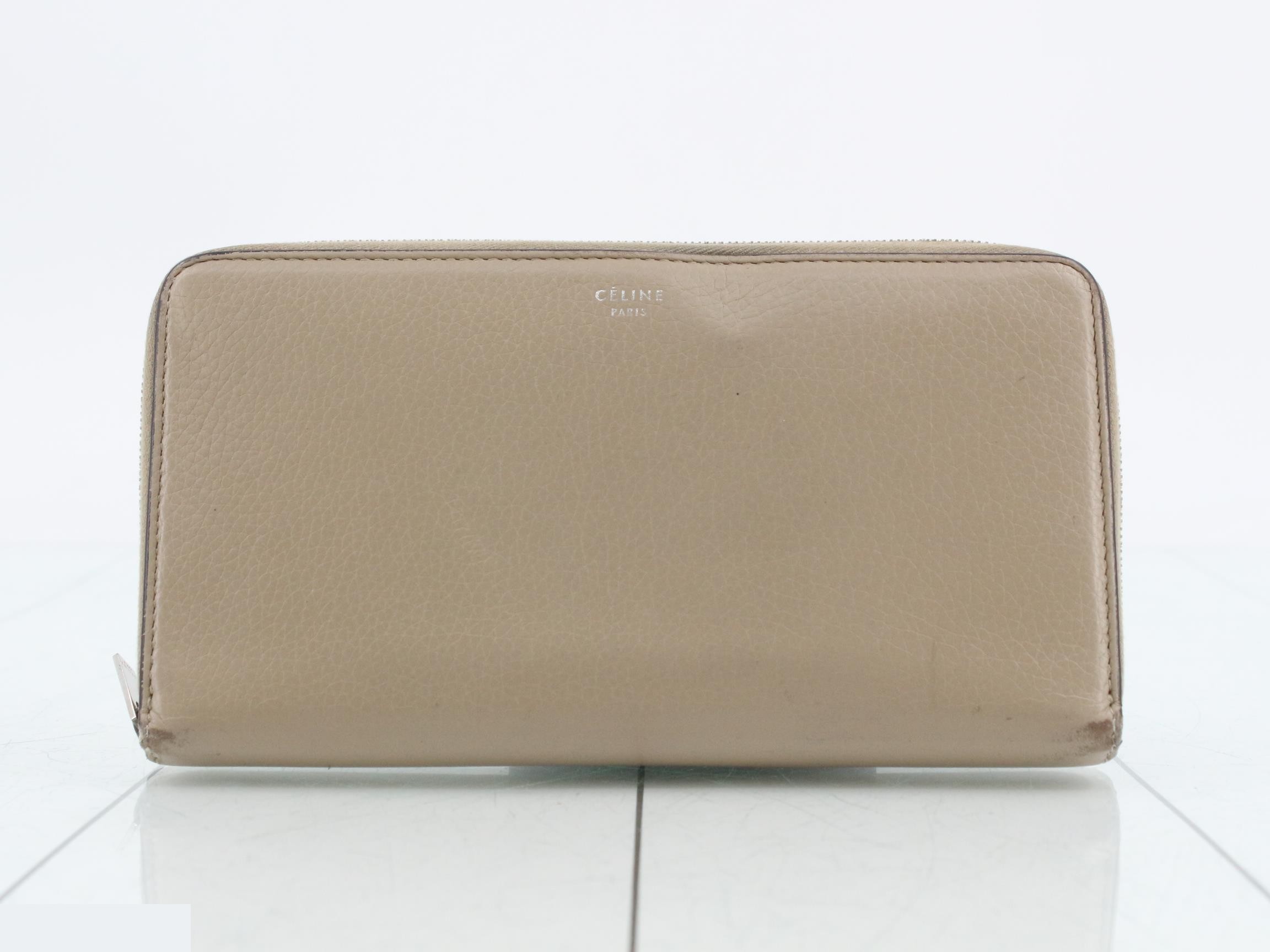 Long wallet, beige