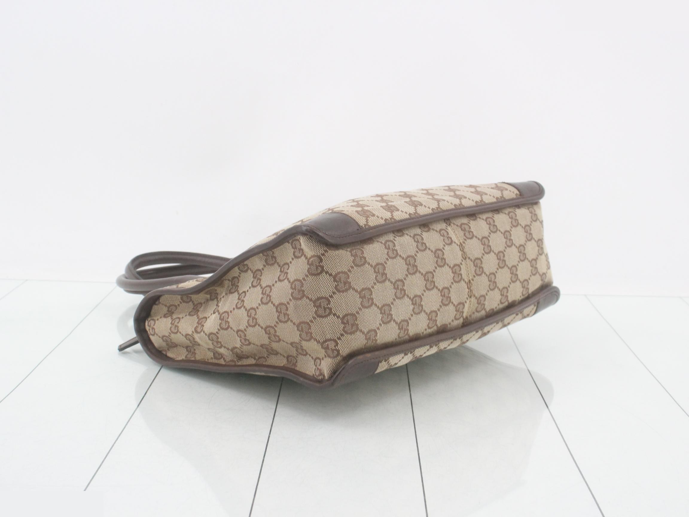 GG Canvas Leather Handbag — view 5