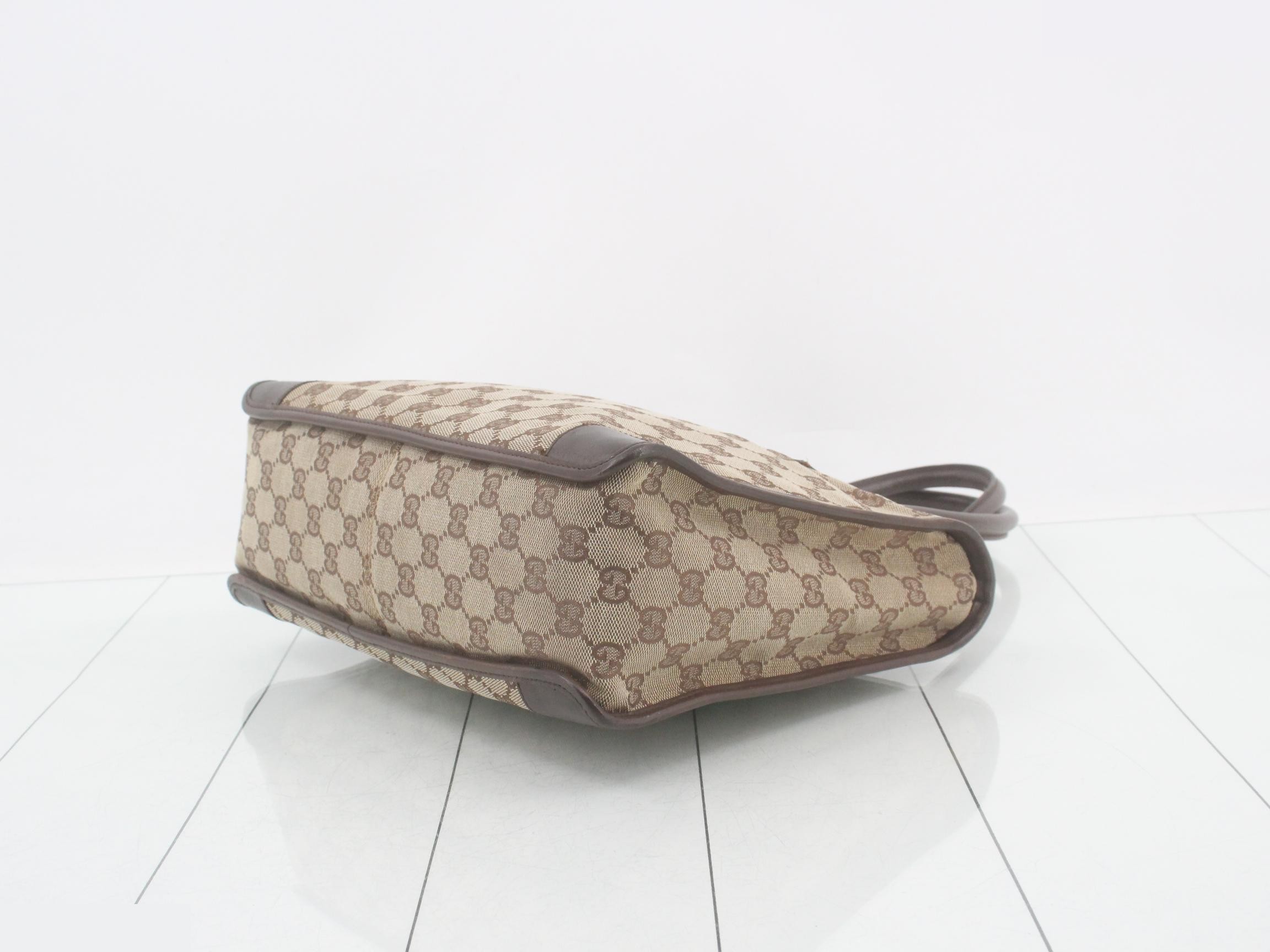 GG Canvas Leather Handbag — view 6