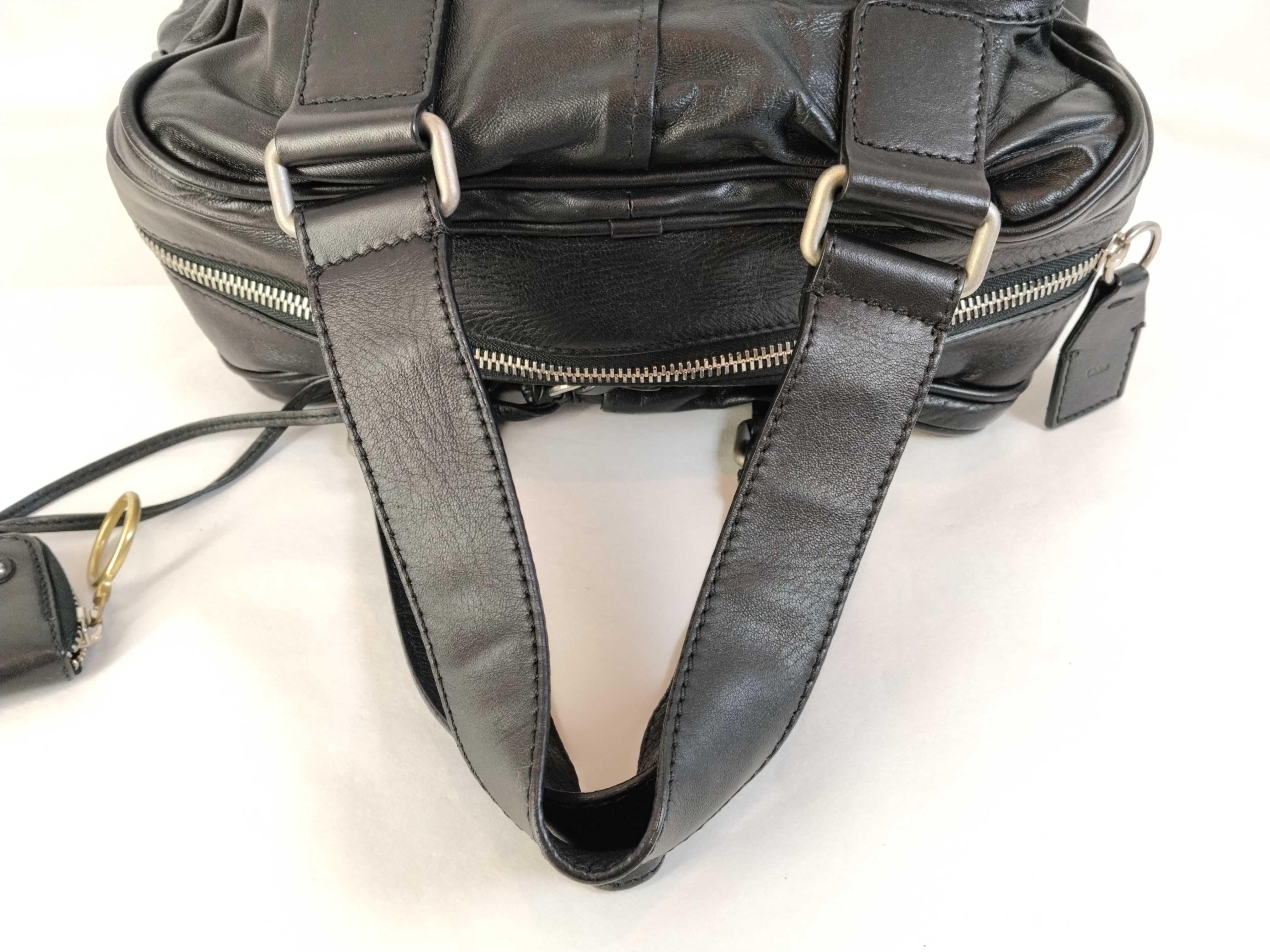 Boston bag / Betty / Leather / Black handbag — view 3