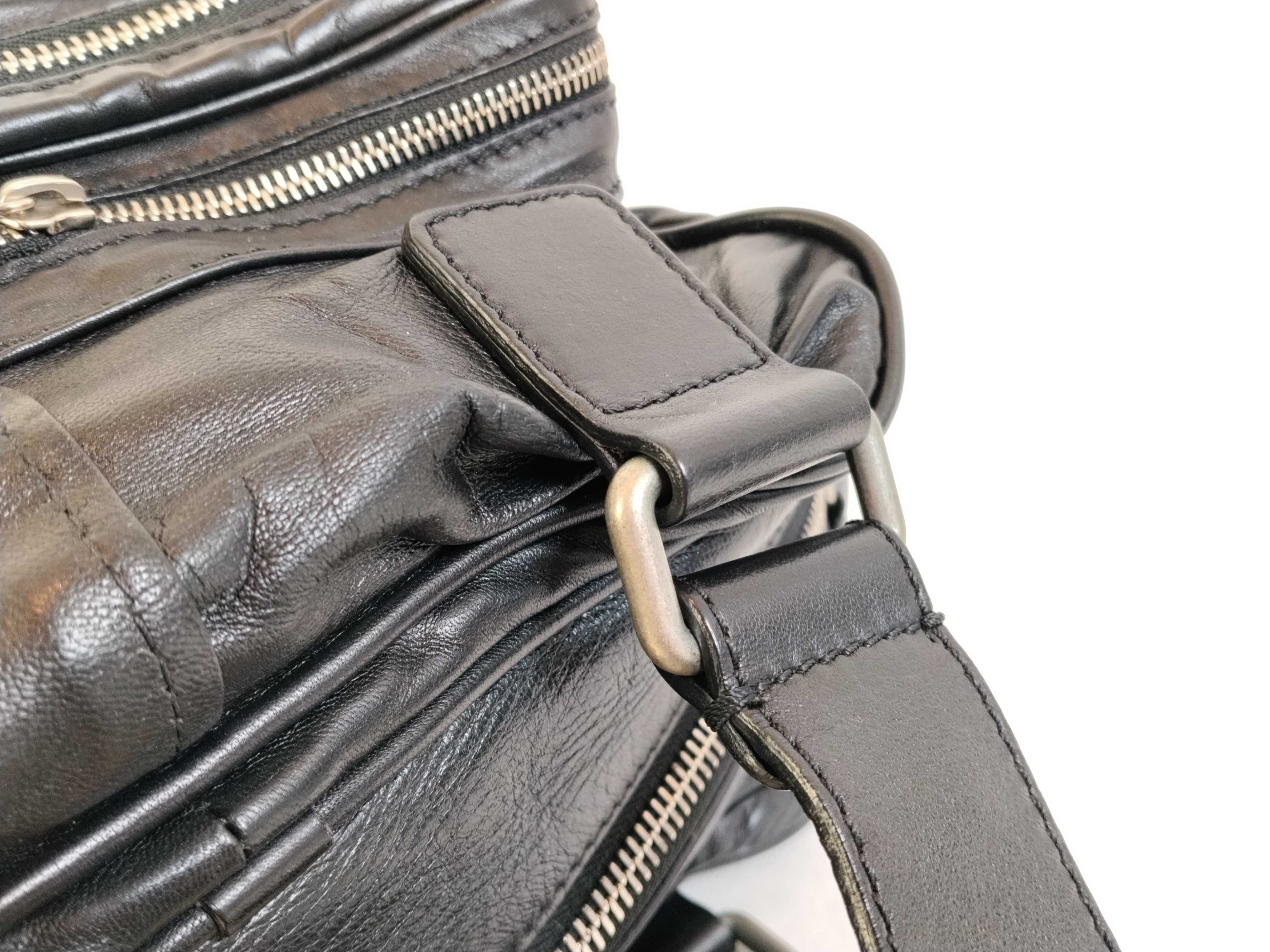 Boston bag / Betty / Leather / Black handbag — view 6