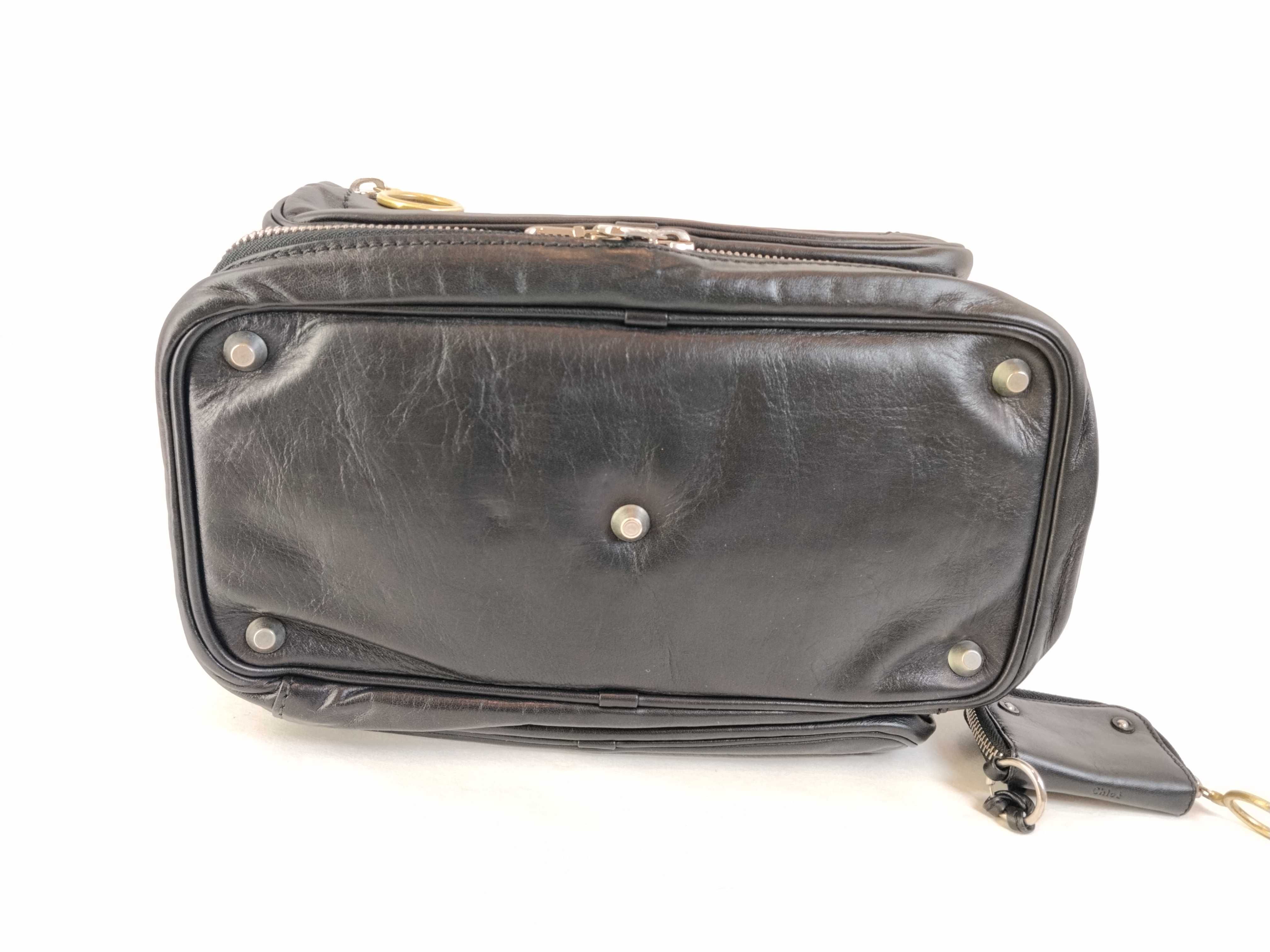 Boston bag / Betty / Leather / Black handbag — view 8