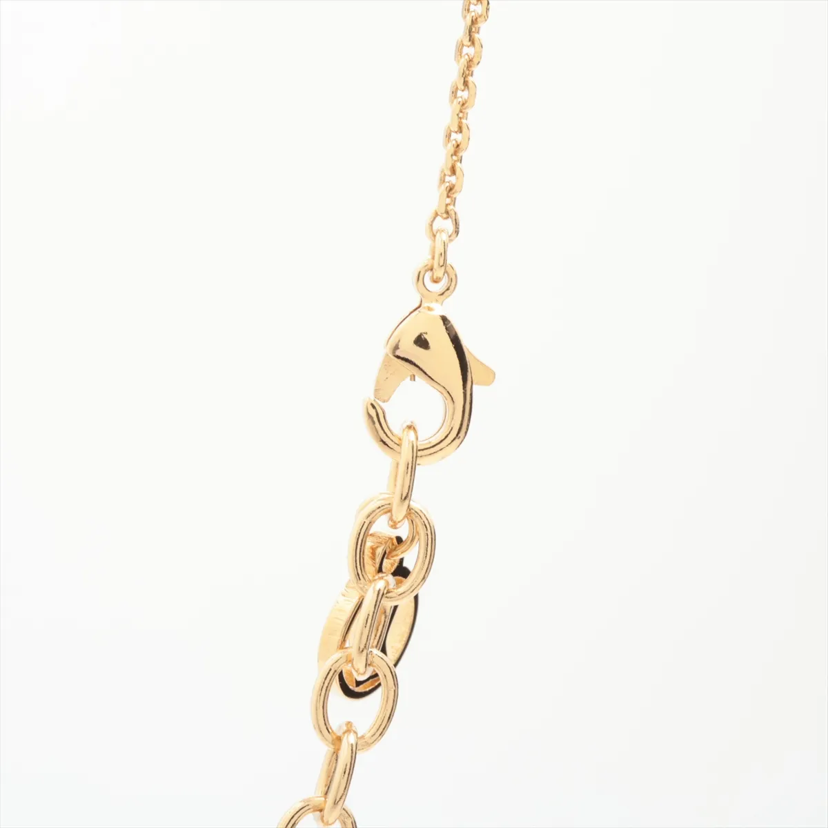 M00368 Collier Petit Louis LE2286 Necklace, GP x Rhinestone, Gold, — view 3