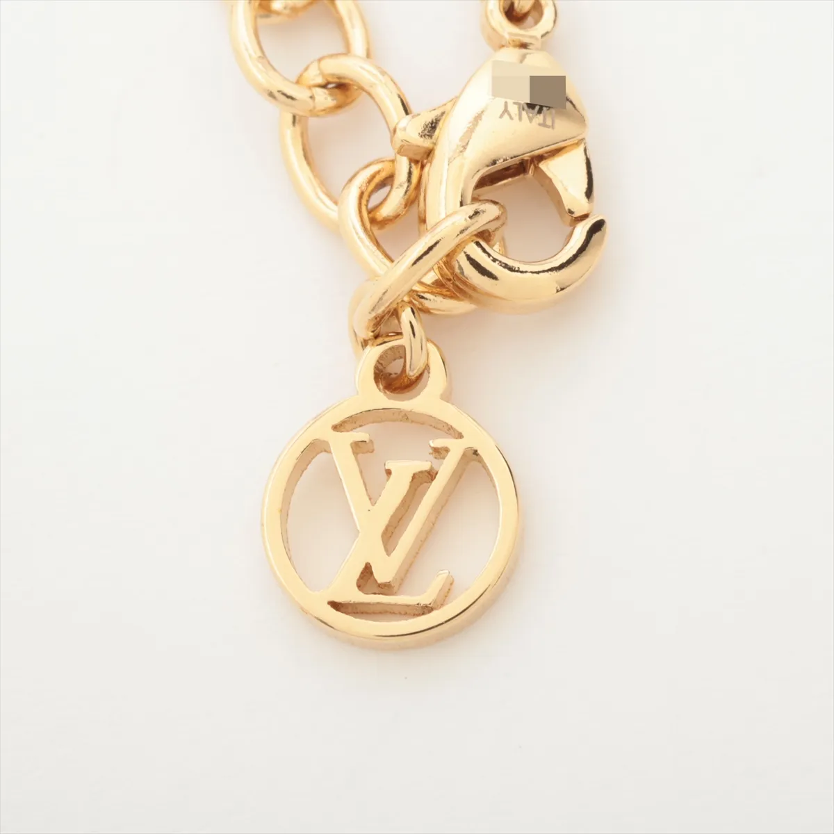 M00368 Collier Petit Louis LE2286 Necklace, GP x Rhinestone, Gold, — view 4
