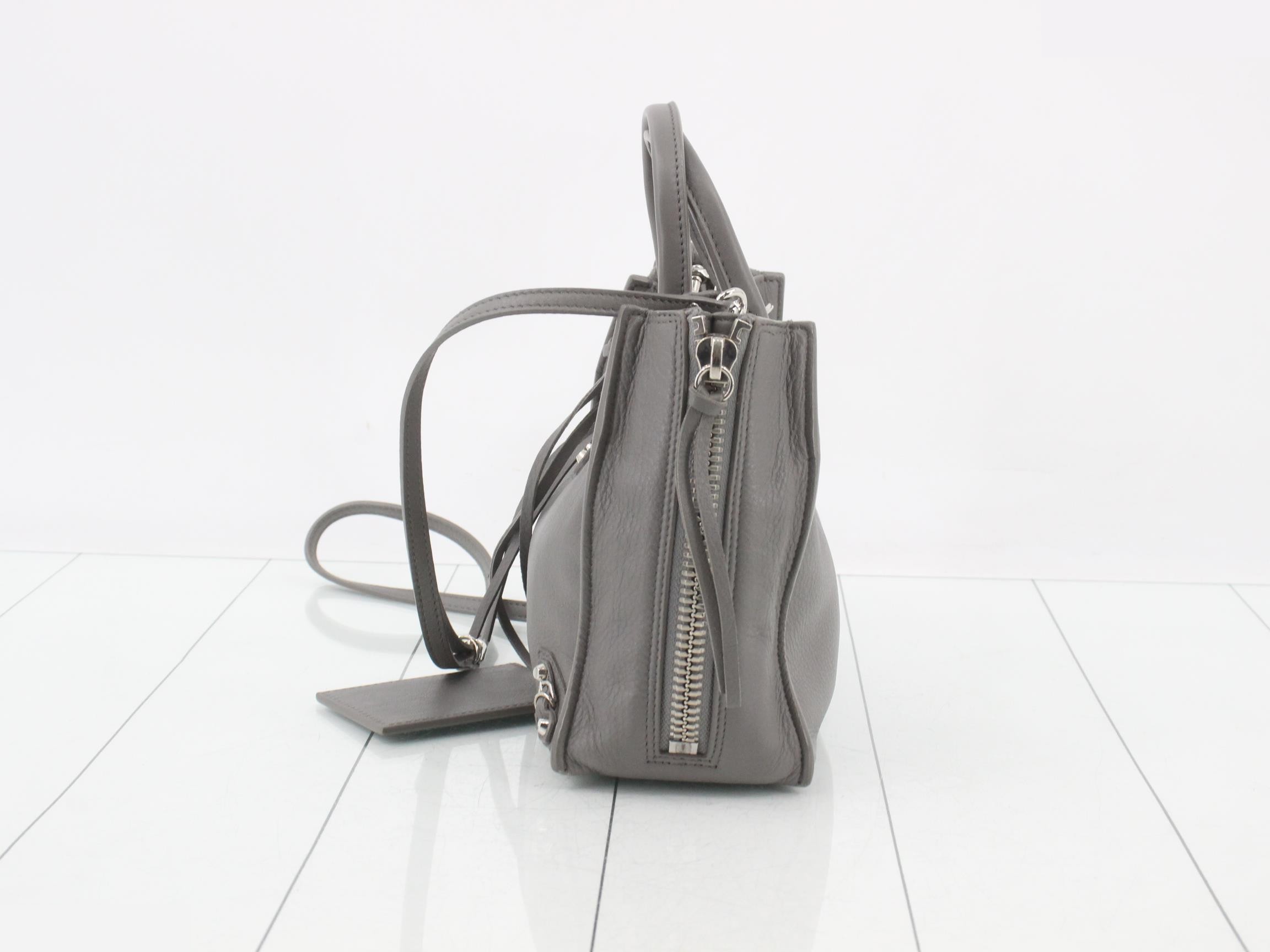 Other lines: 2-way bag with long strap, Paper Mini, Gray — view 3