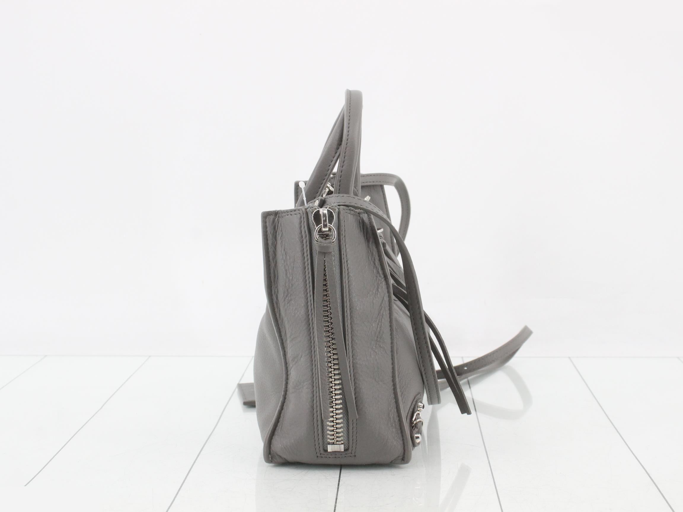 Other lines: 2-way bag with long strap, Paper Mini, Gray — view 4
