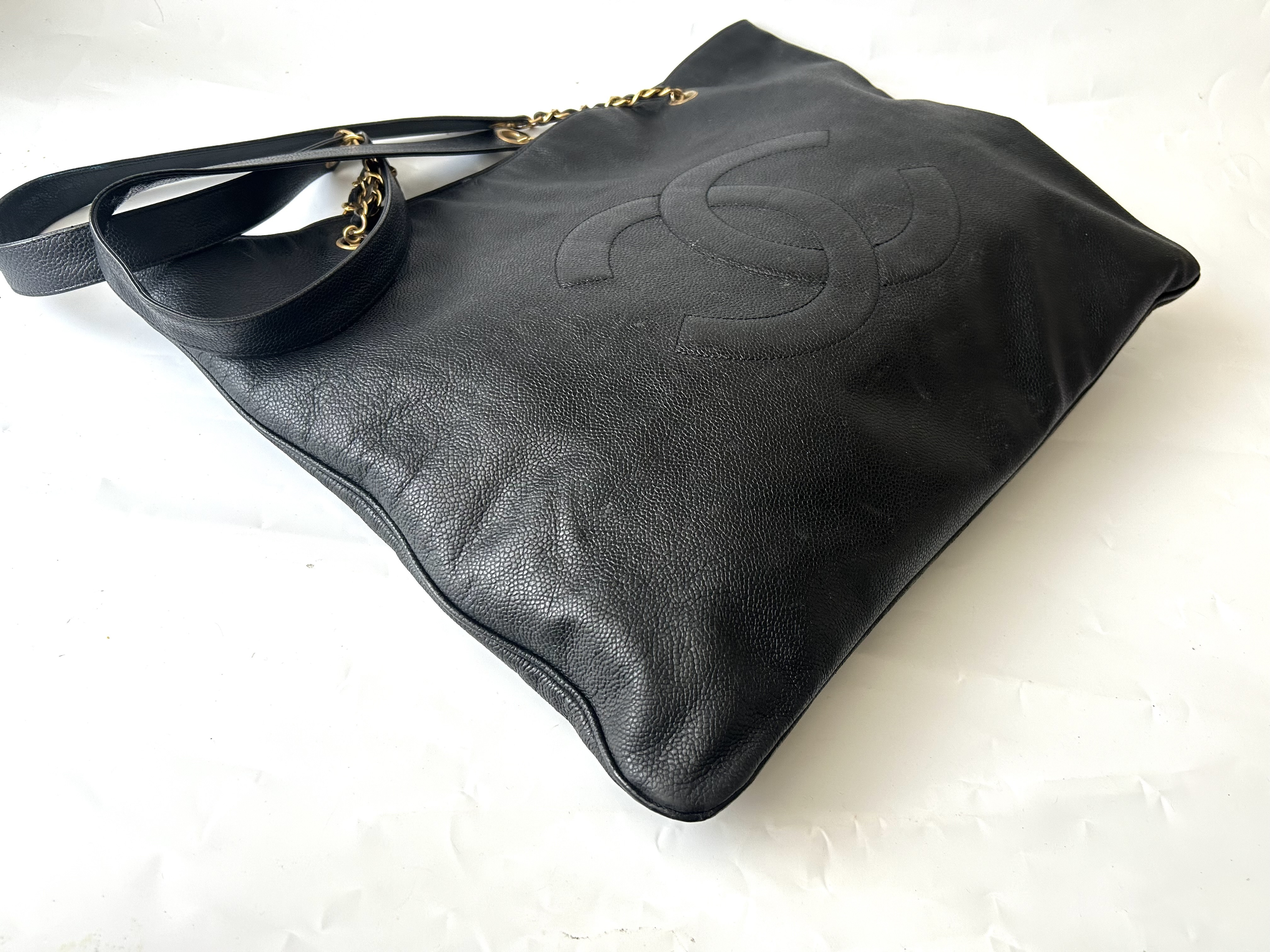 Caviar Skin Large Coco Tote Bag — view 4