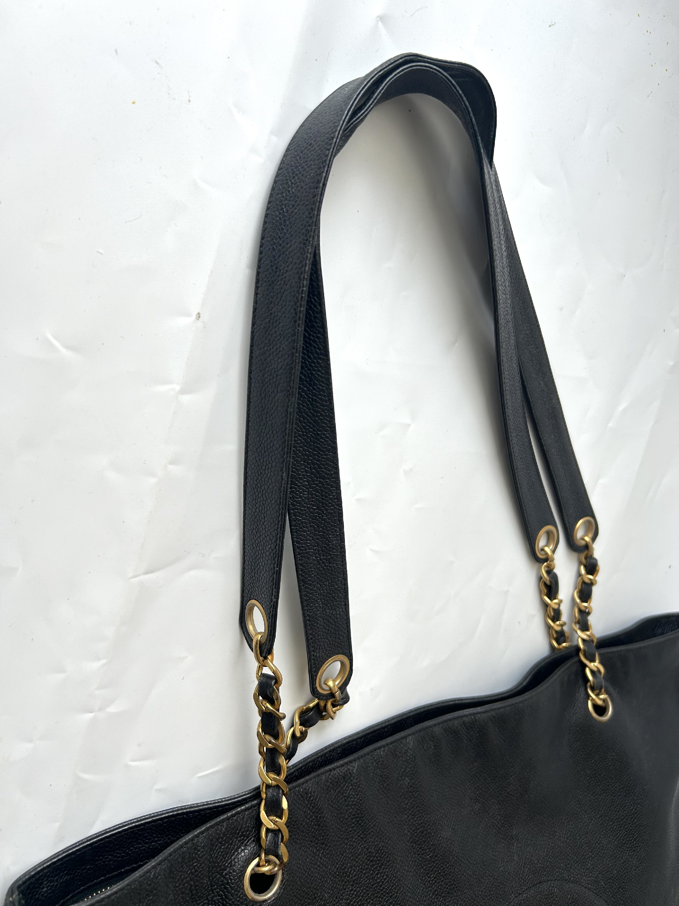 Caviar Skin Large Coco Tote Bag — view 7