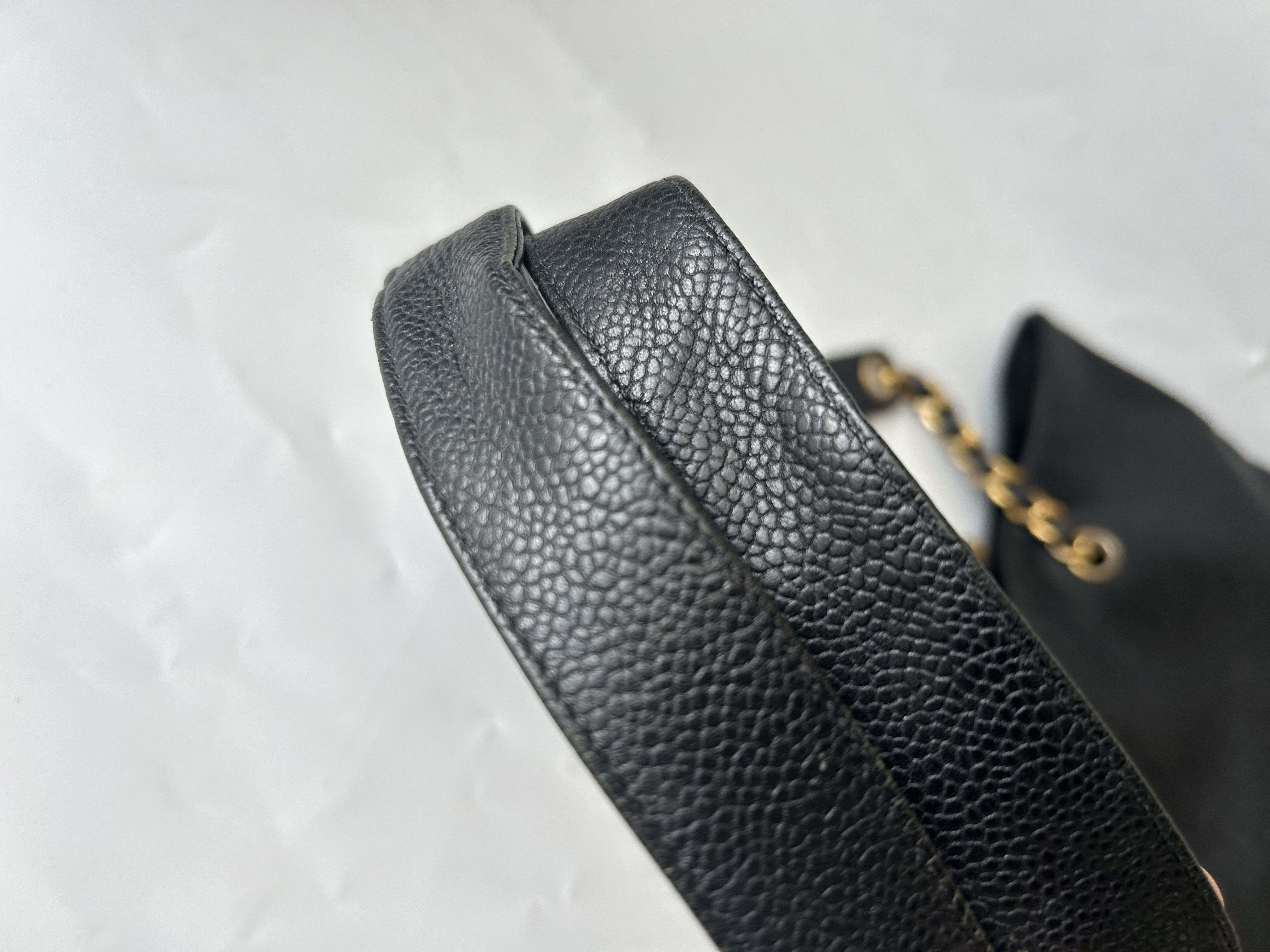 Caviar Skin Large Coco Tote Bag — view 8