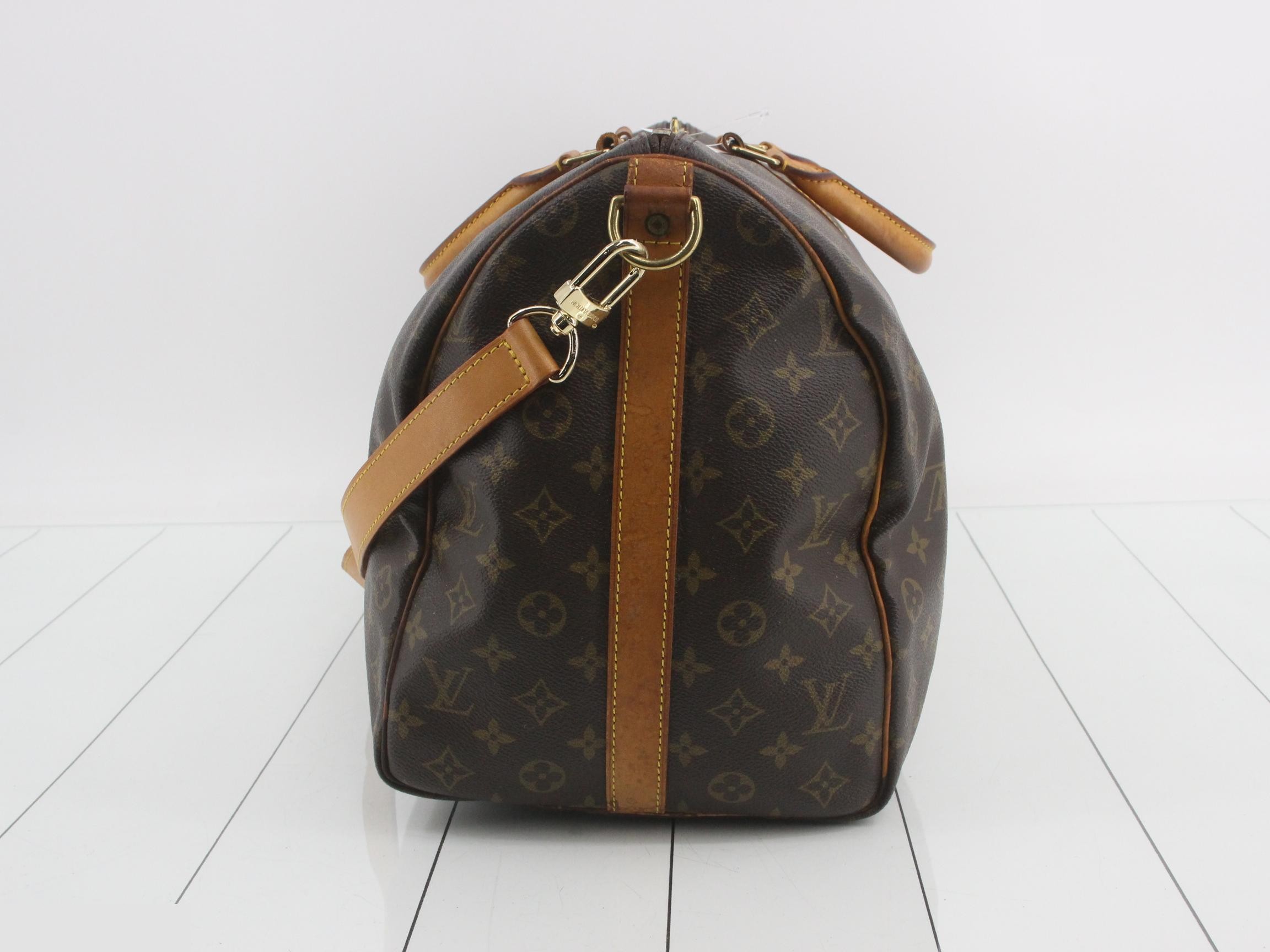 Keepall Bandoulière 50 with shoulder strap — view 3