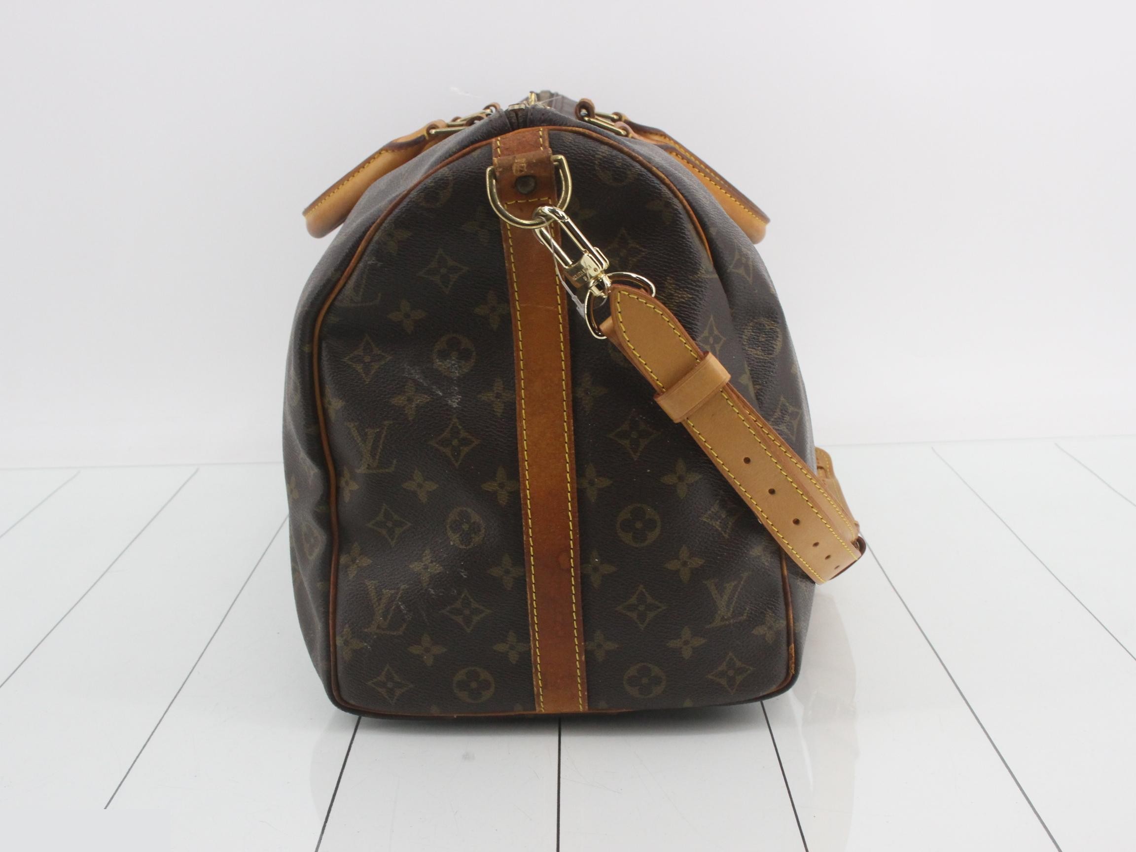 Keepall Bandoulière 50 with shoulder strap — view 4