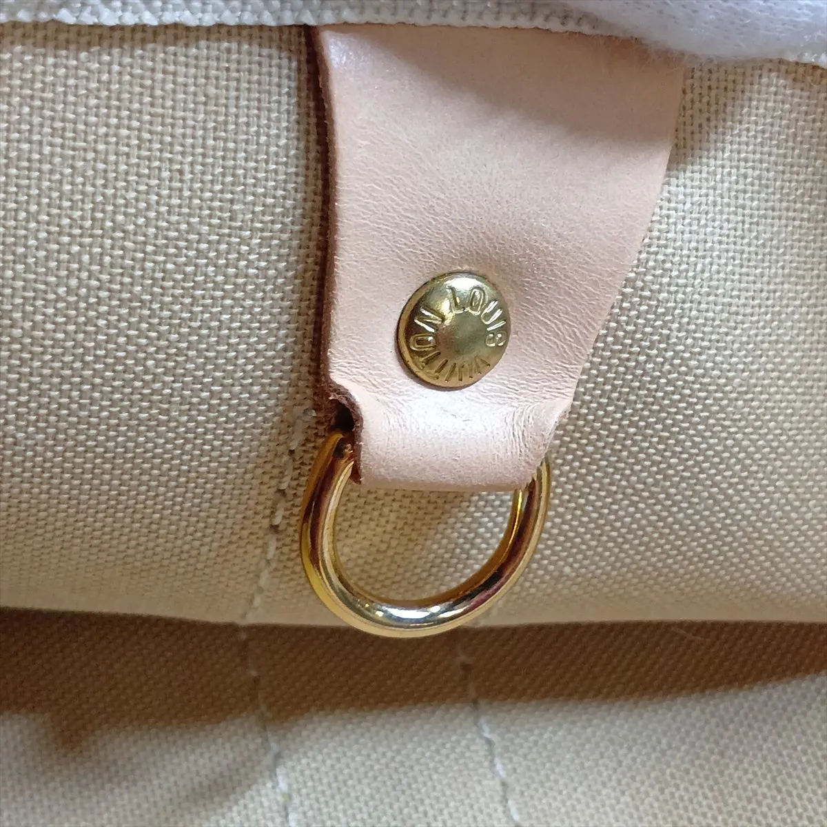 Damier Azur Keepall 50 N41430 MB0047 White — view 12