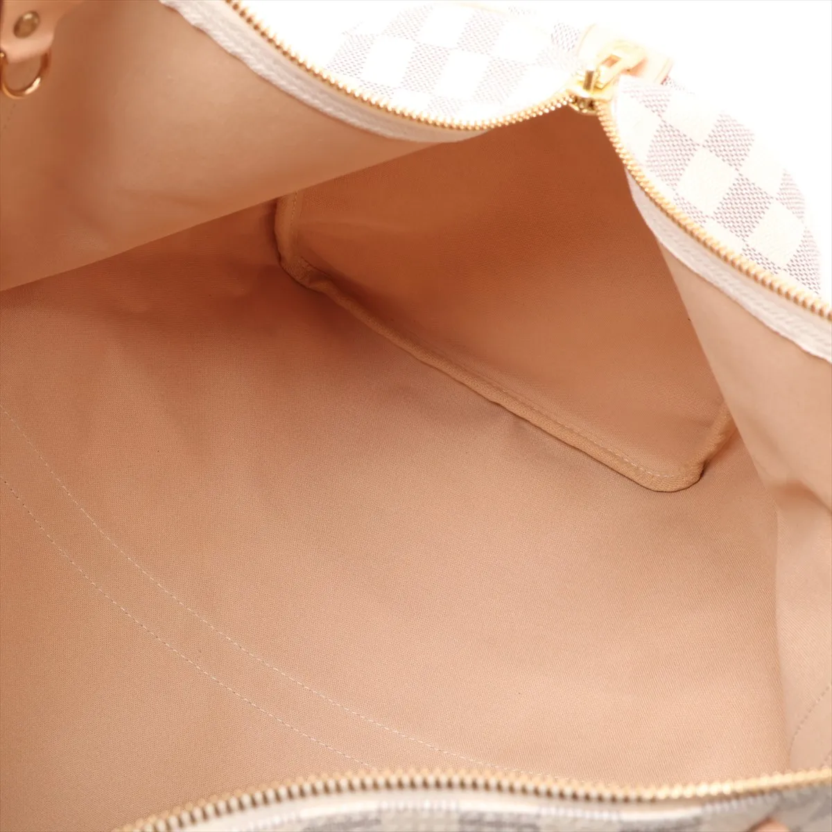 Damier Azur Keepall 50 N41430 MB0047 White — view 8