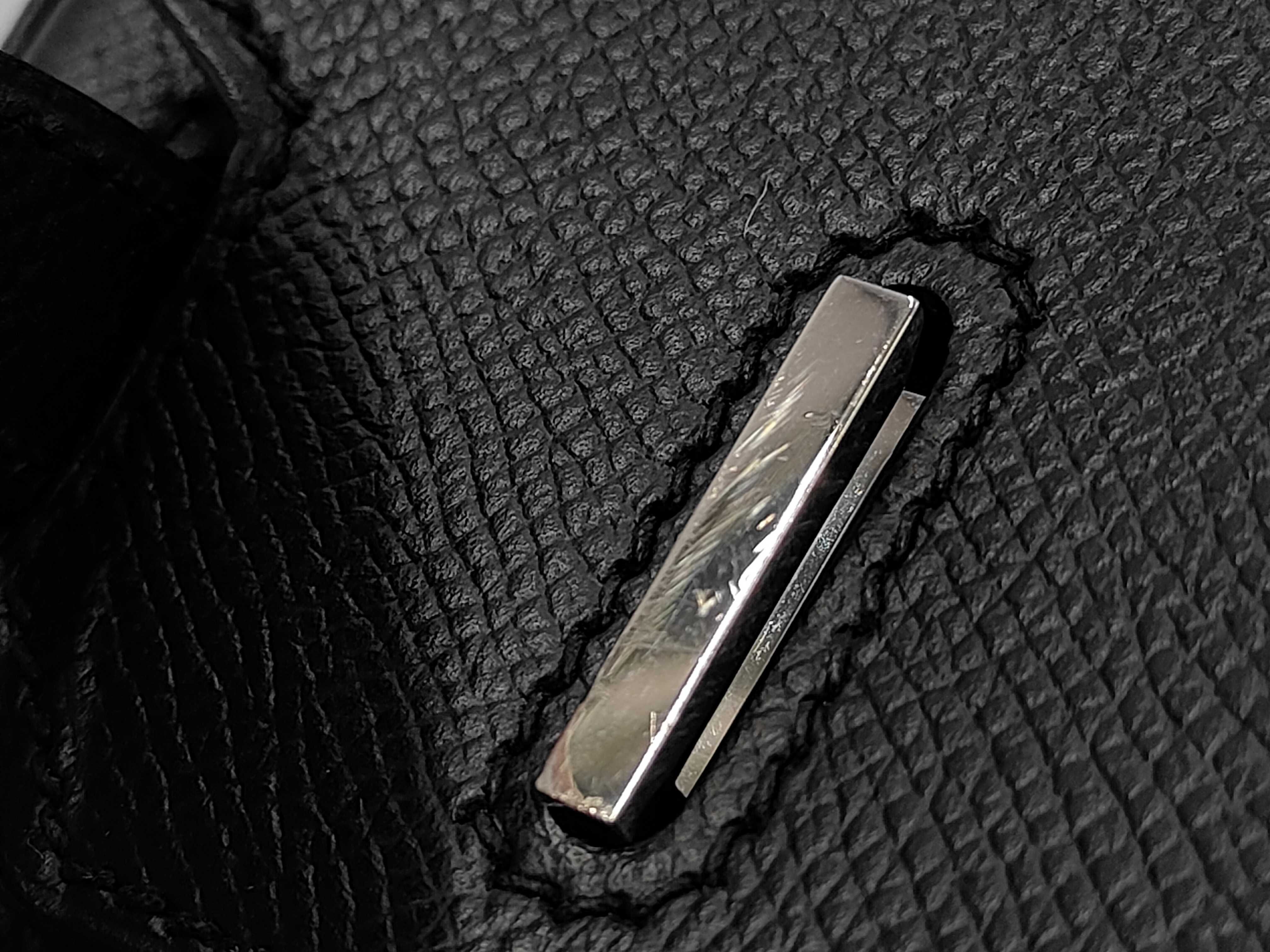 Birkin 30 C stamp Epsom leather Noir silver hardware handbag — view 14