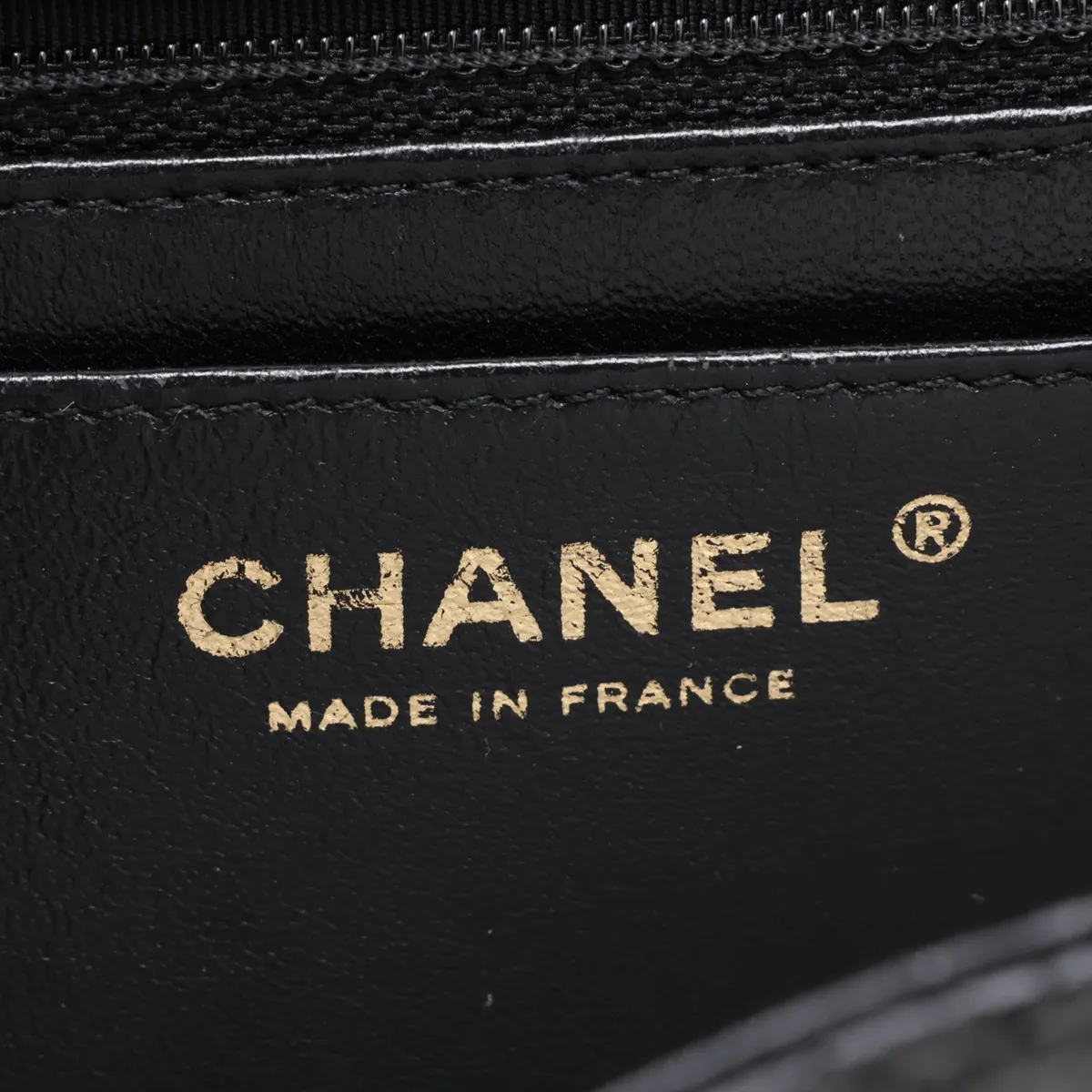 [Individually packaged] Chanel Large Matelassé 30 Caviar Skin Single Flap Double Chain Bag, Black with Gold Hardware, 12062208, Series 12, A28600 — view 11