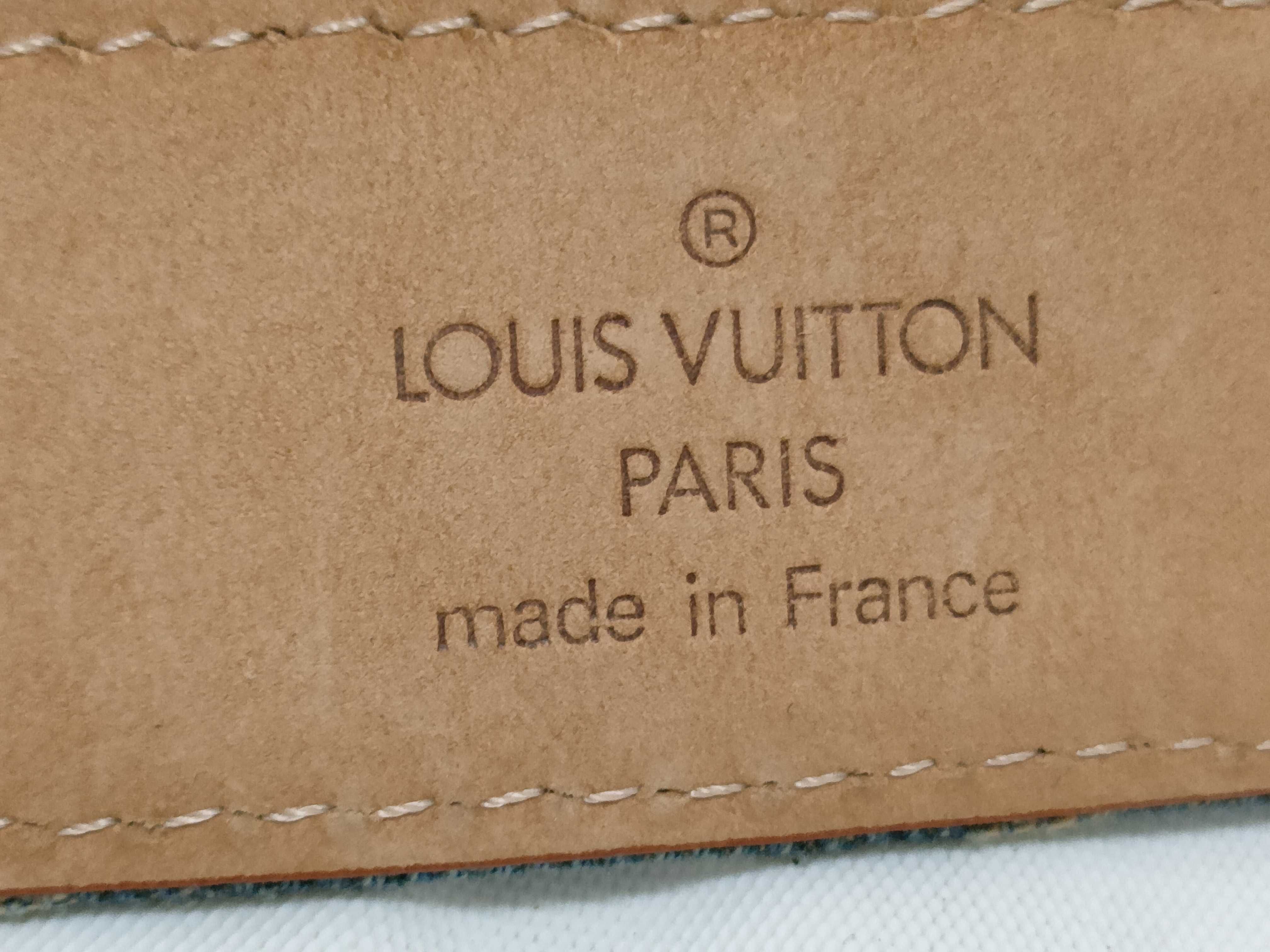 Monogram Denim Belt — view 5