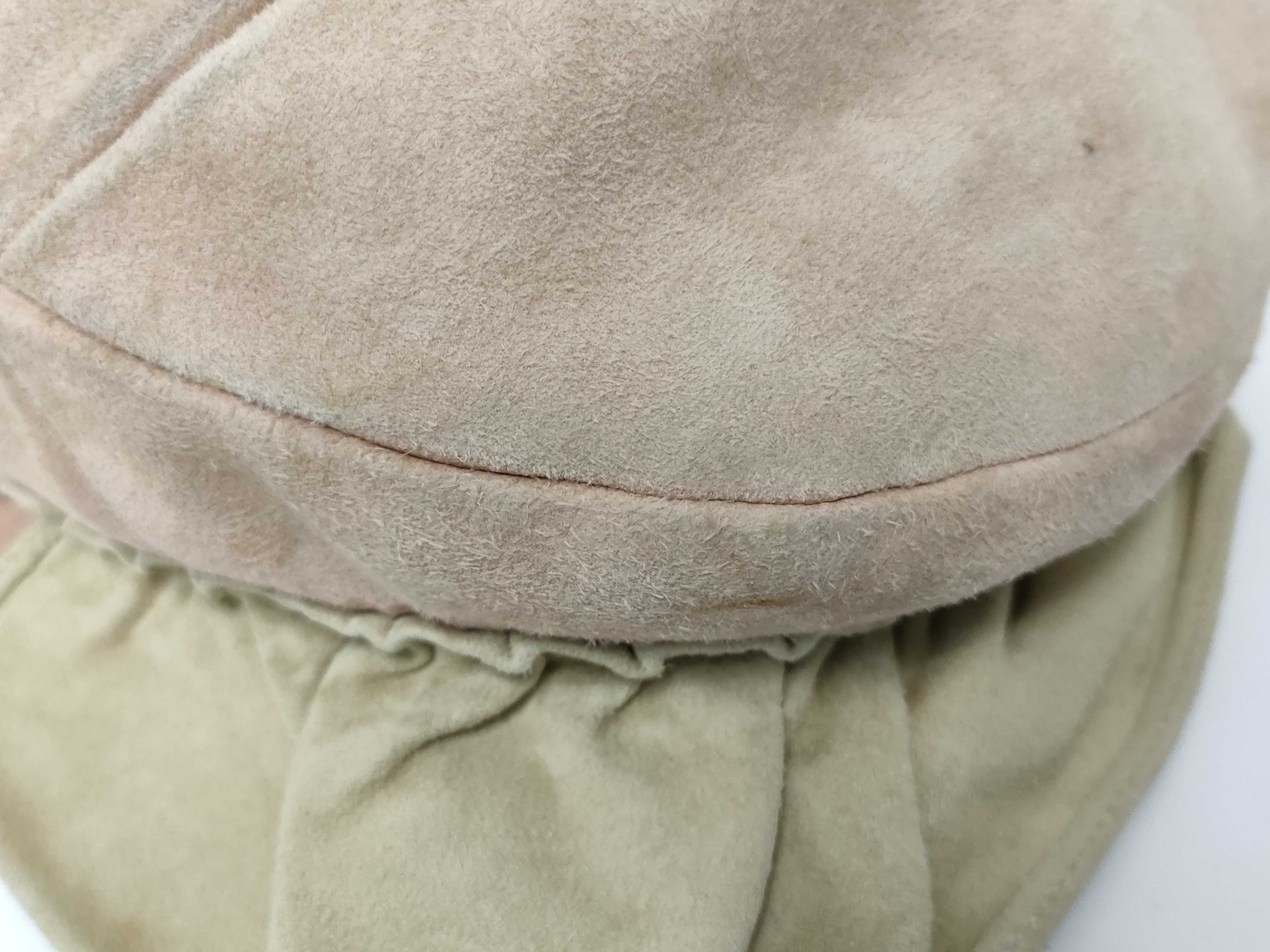 Rive Gauche Nadja (Tom Ford era) Suede Rose One-Shoulder Bag — view 7