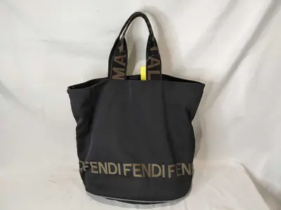2241-26562-098 Nylon Tote Bag with Logo, Handbag