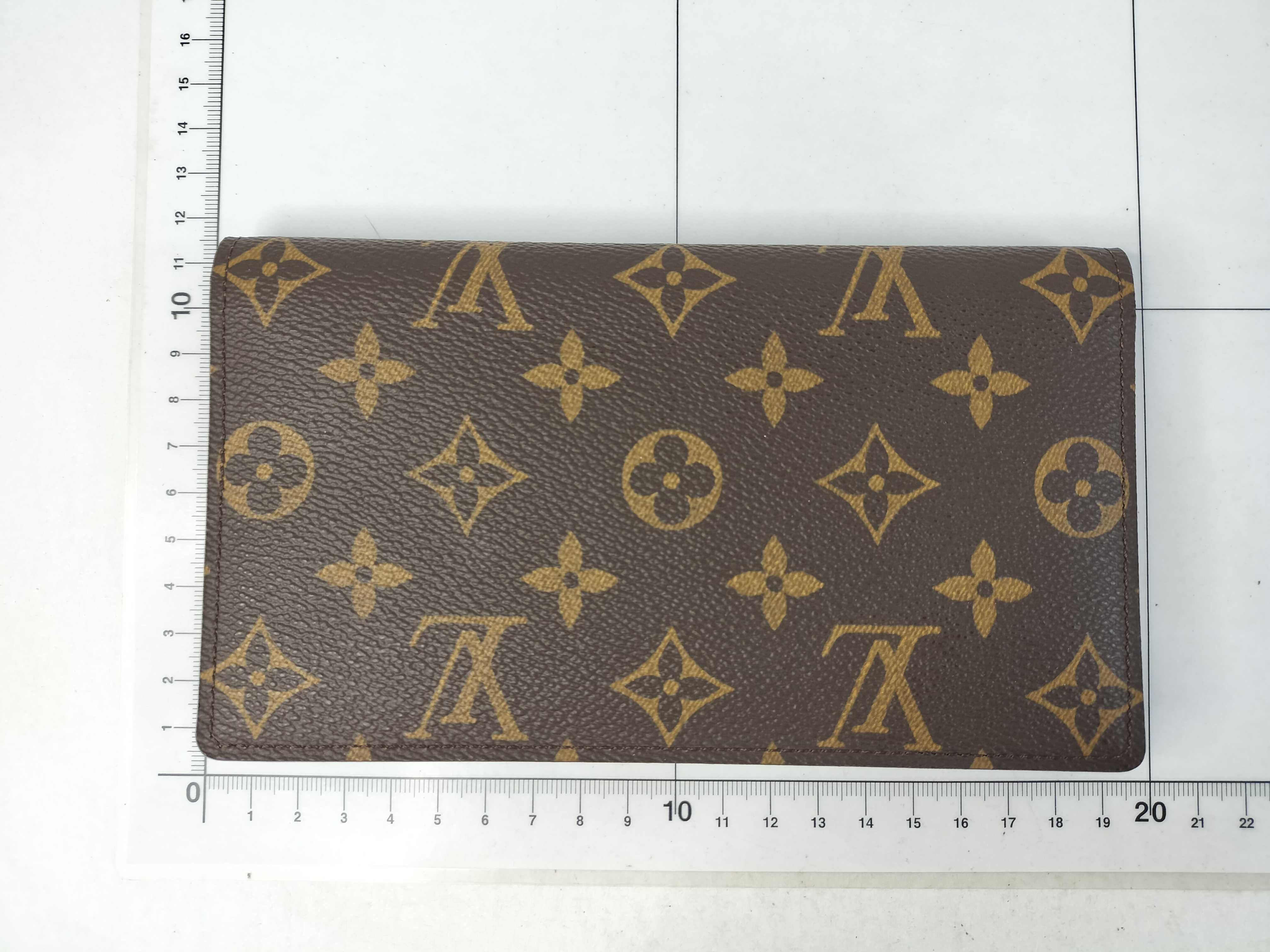 Monogram Agenda Horizontal/Refillable Notebook Cover — view 2