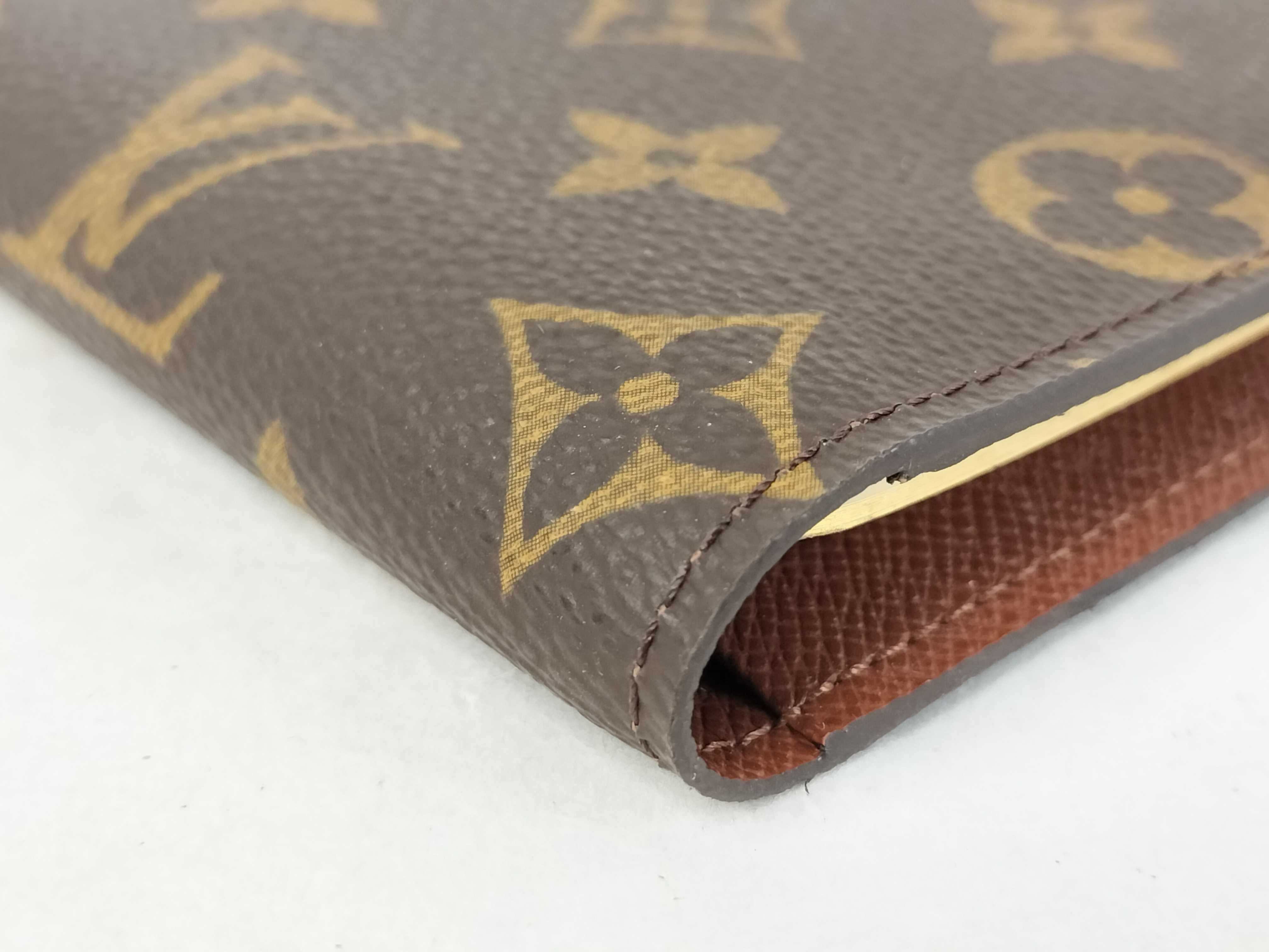 Monogram Agenda Horizontal/Refillable Notebook Cover — view 3