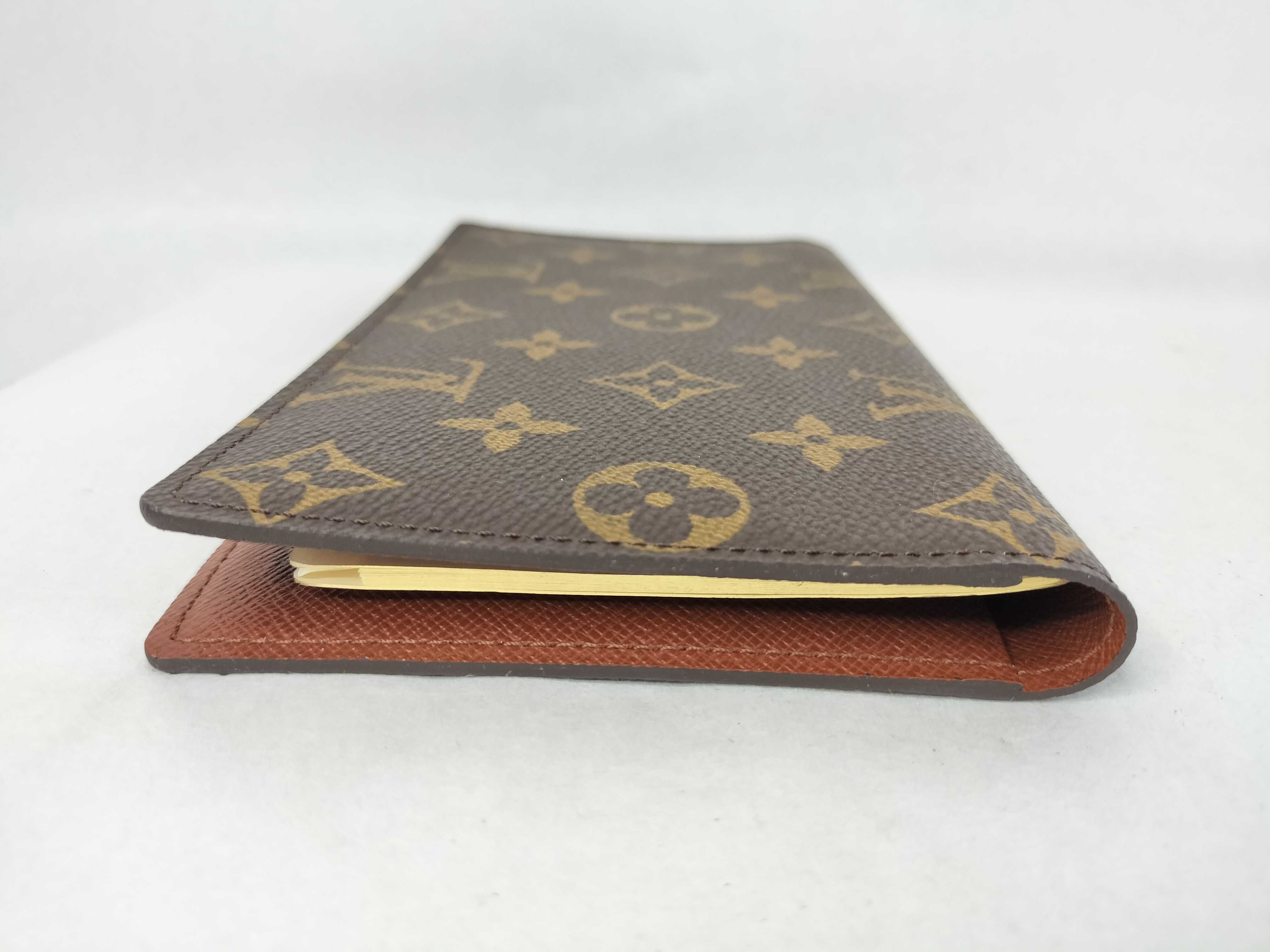 Monogram Agenda Horizontal/Refillable Notebook Cover — view 5