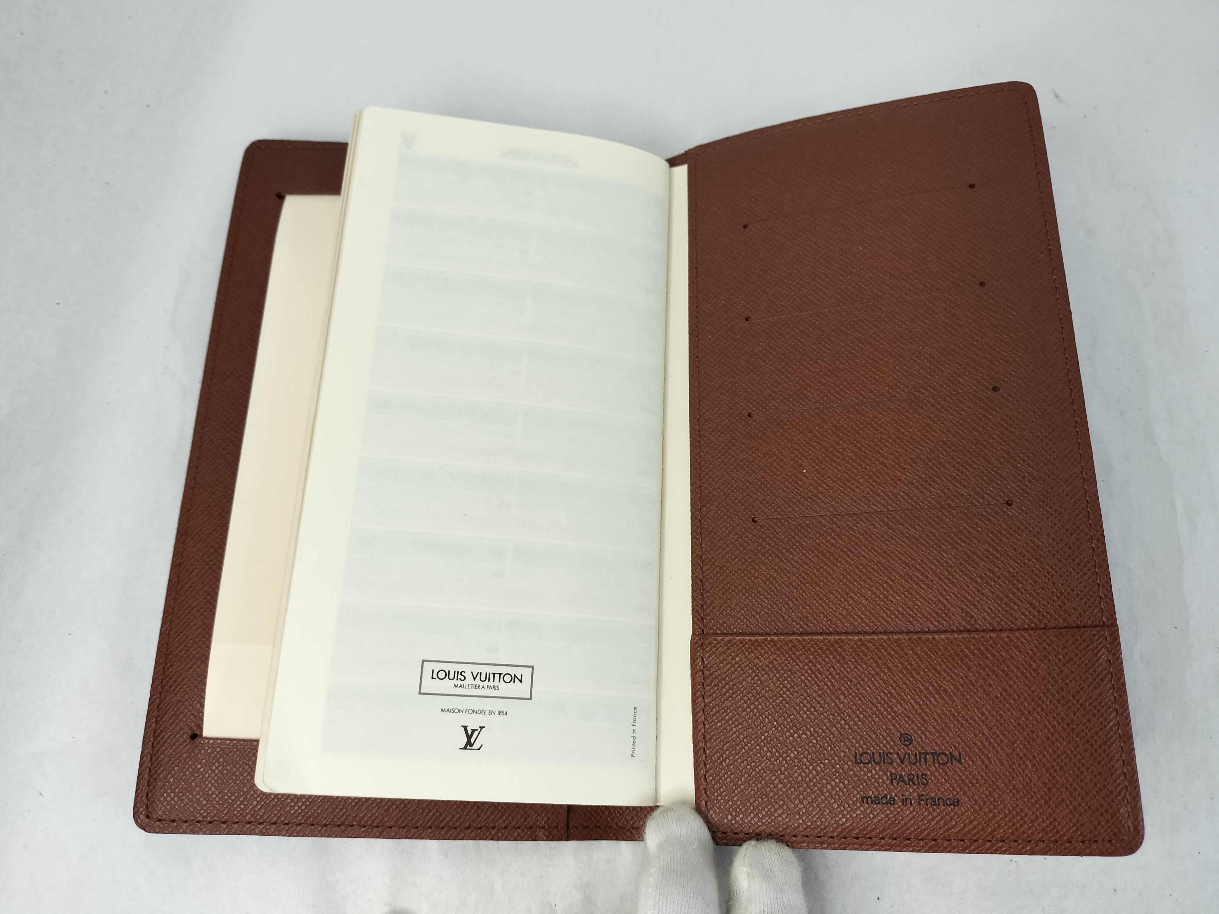 Monogram Agenda Horizontal/Refillable Notebook Cover — view 10