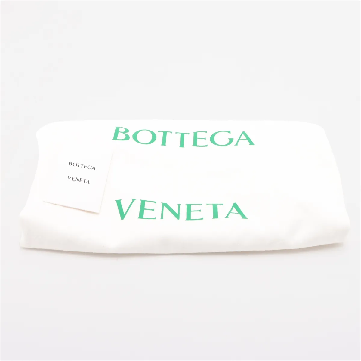 Intrecciato Leather Clutch Bag Beige — view 7