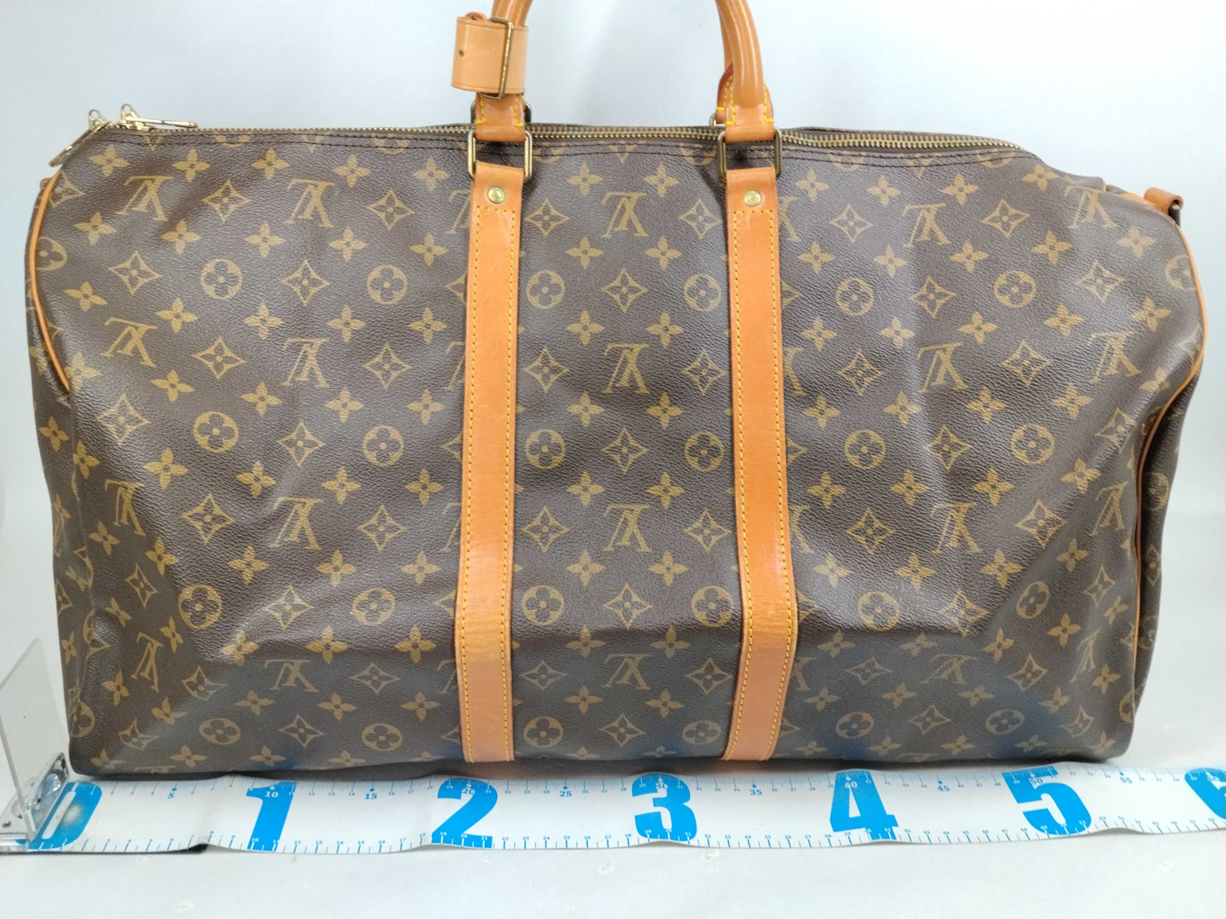 Monogram Keepall Bandoulière 55 Boston Bag — view 2
