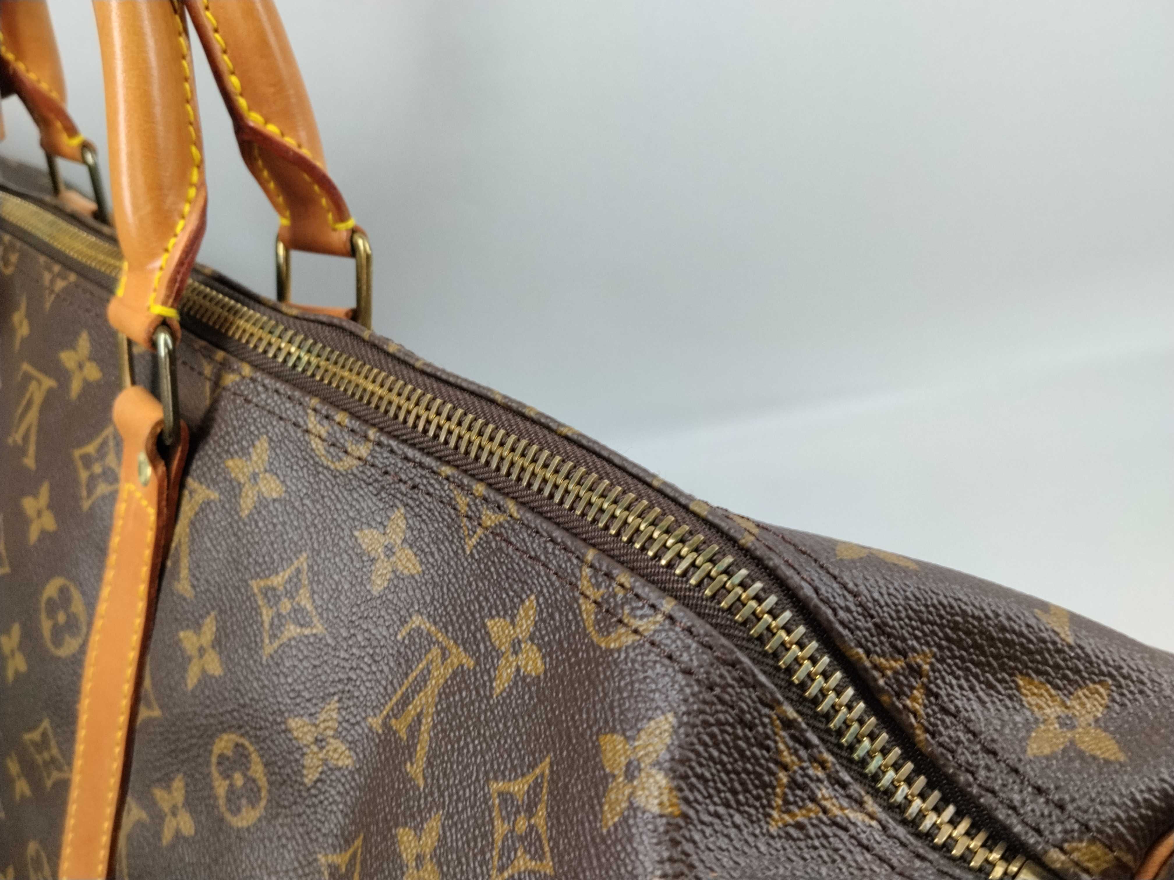 Monogram Keepall Bandoulière 55 Boston Bag — view 6