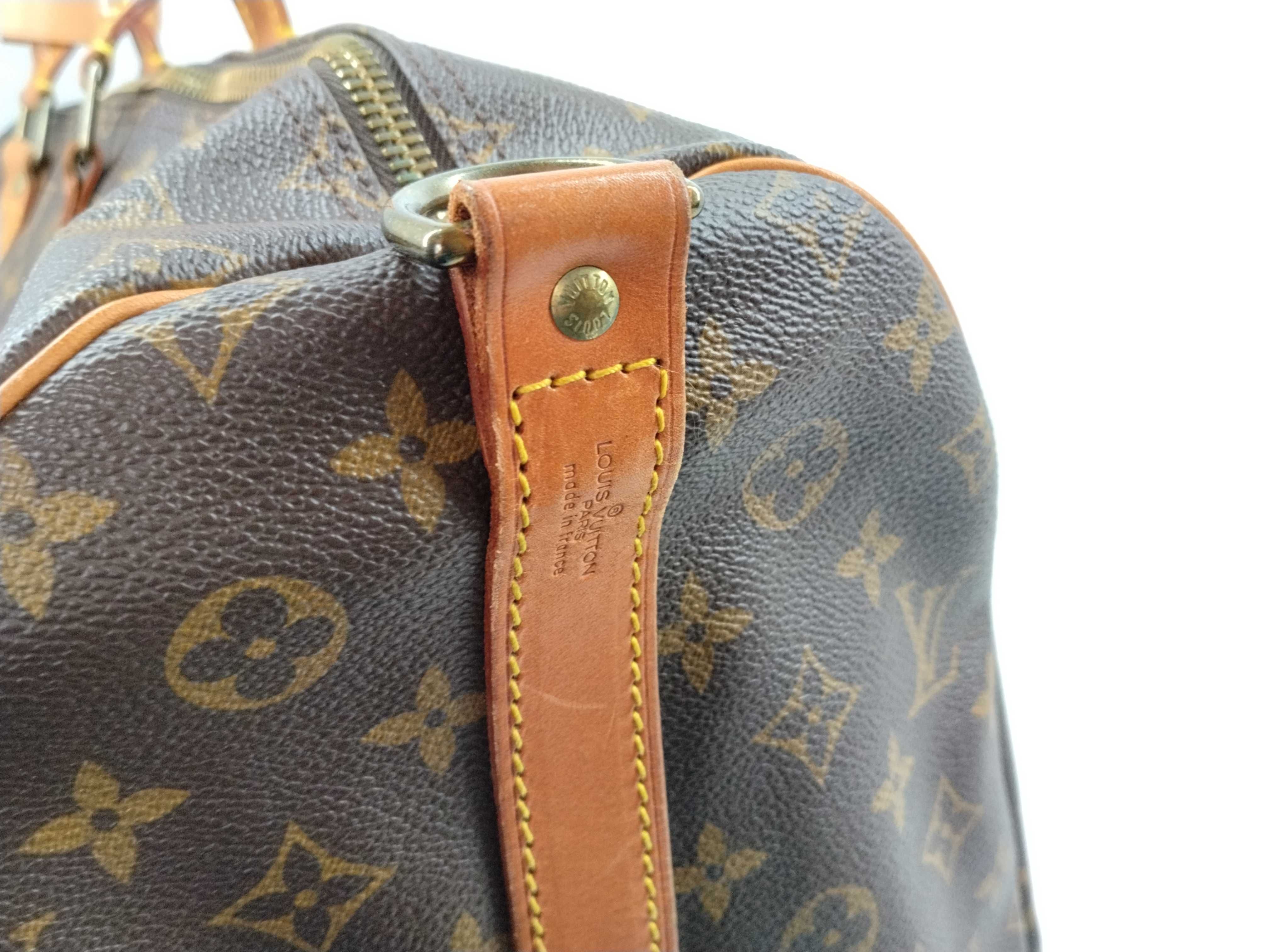 Monogram Keepall Bandoulière 55 Boston Bag — view 8