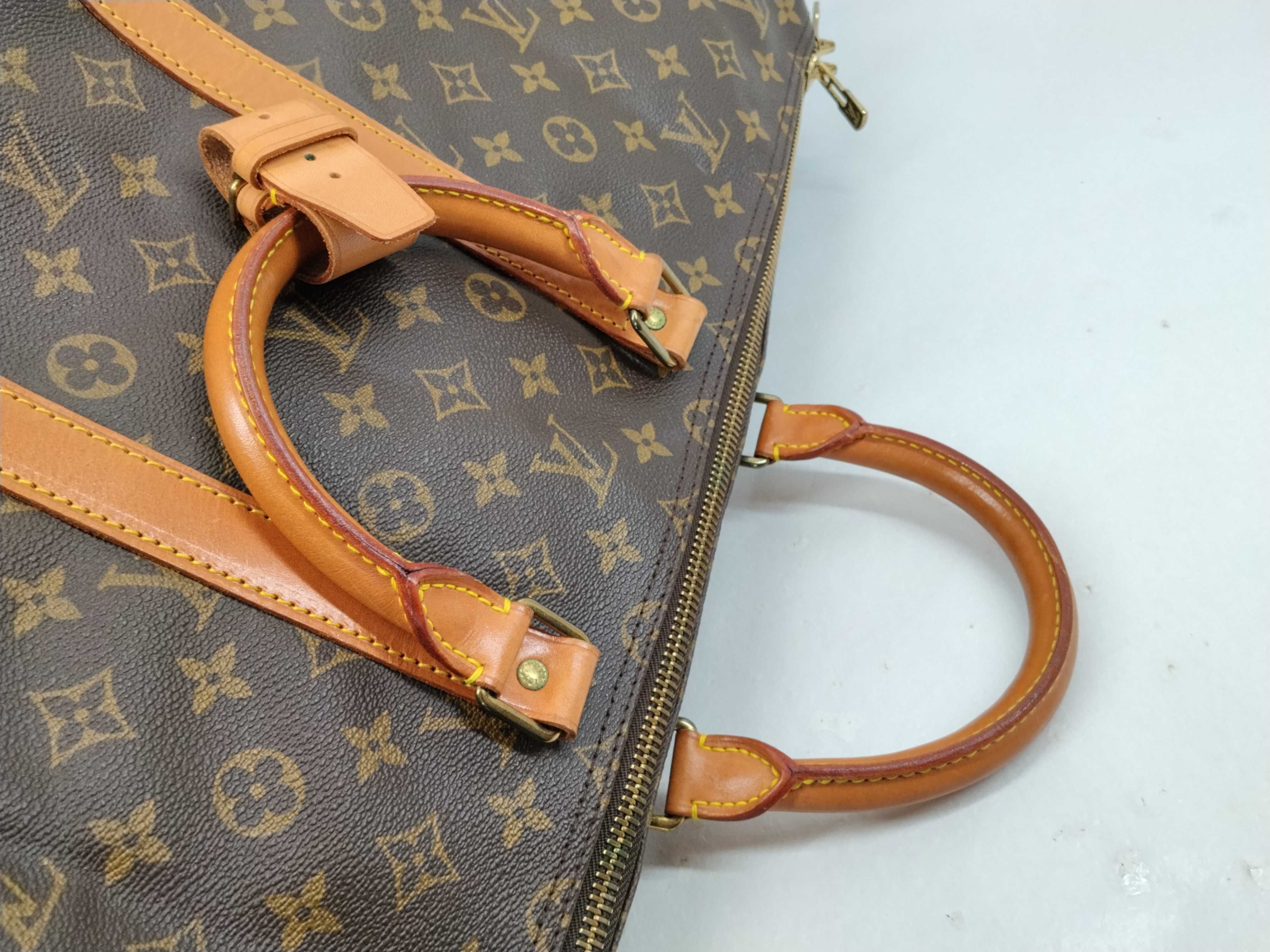 Monogram Keepall Bandoulière 55 Boston Bag — view 10