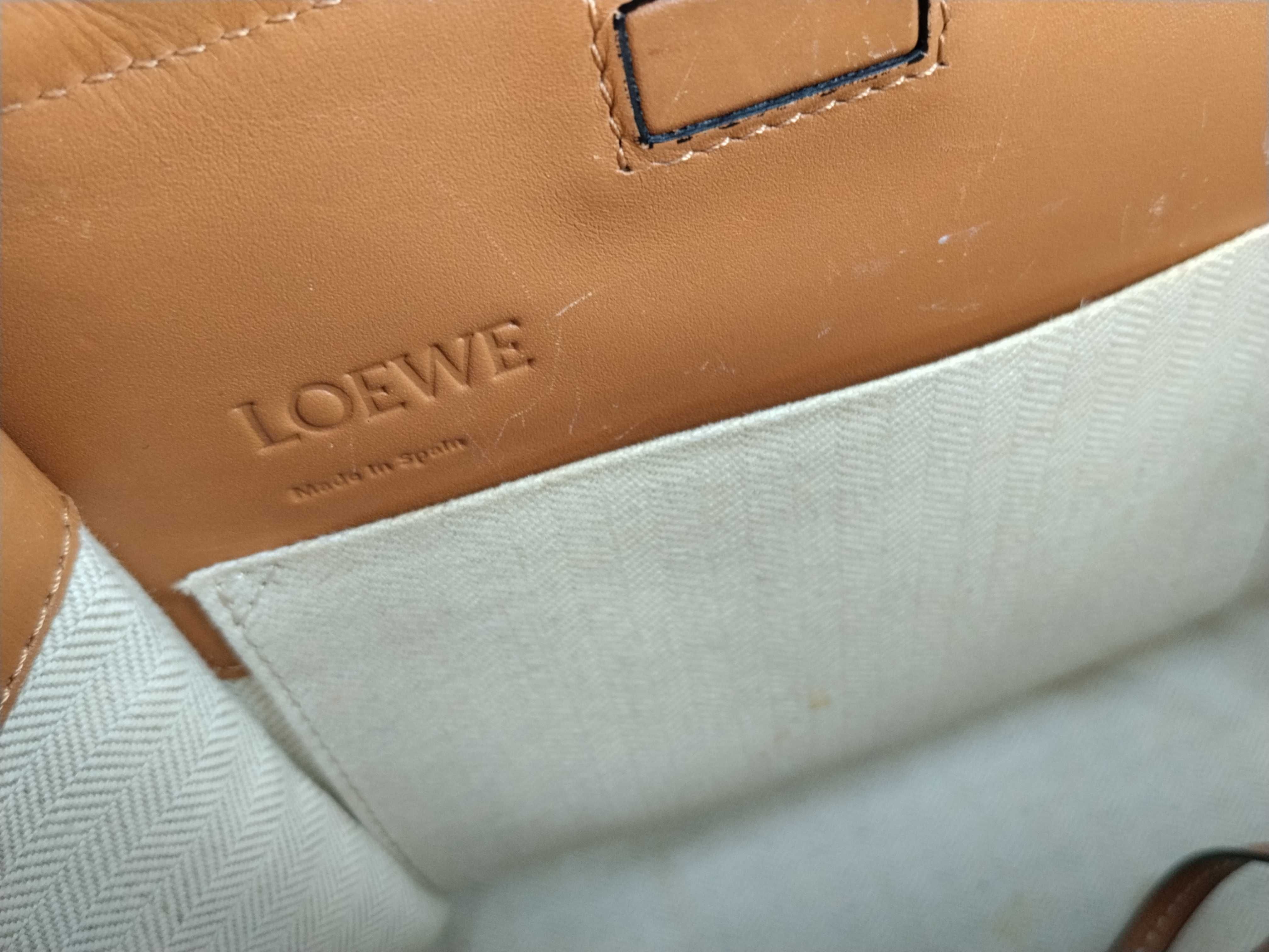 Anagram Cushion Leather Tote Bag, Brown Tote Bag — view 11