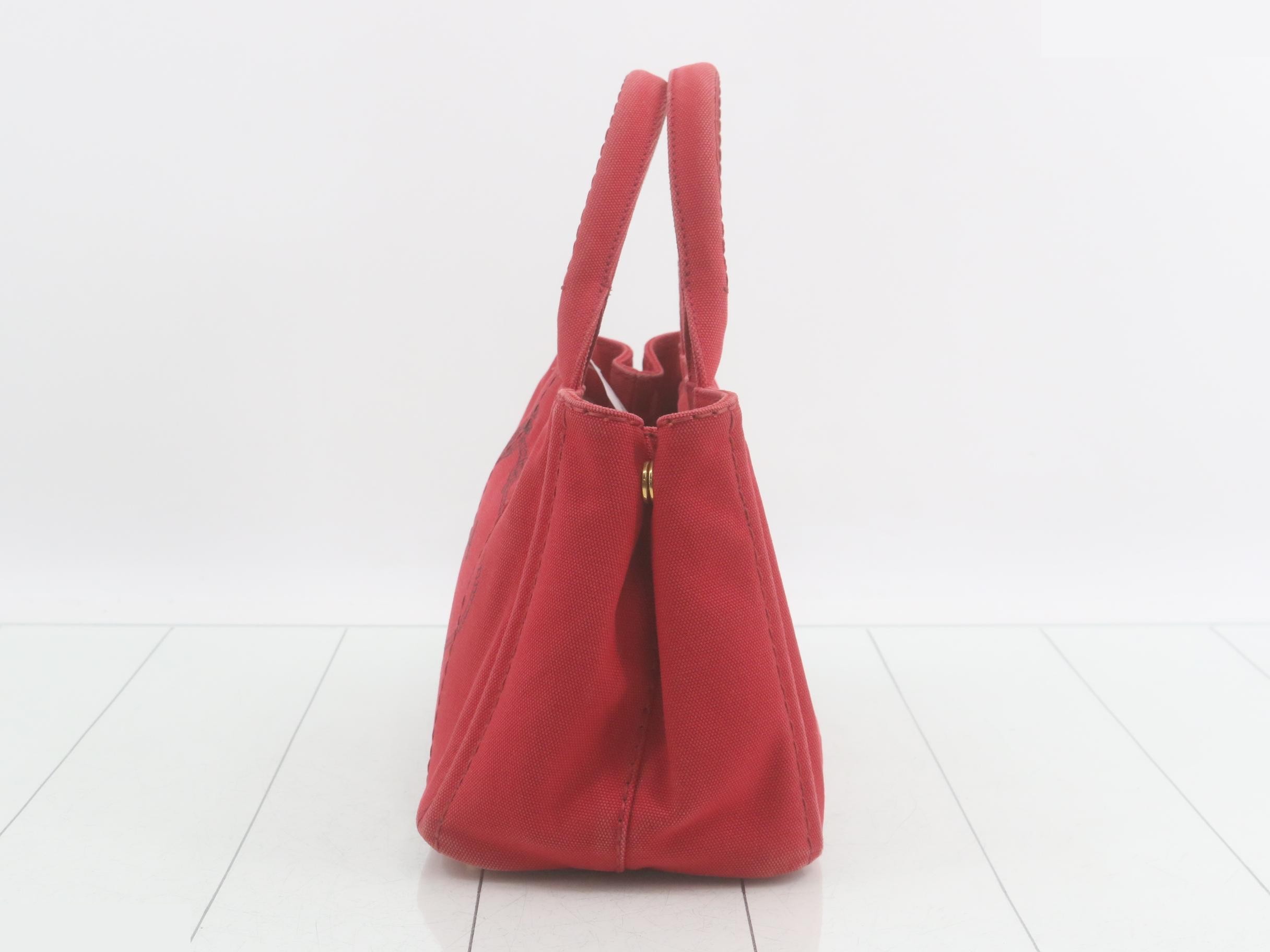 Canapa handbag, red — view 3