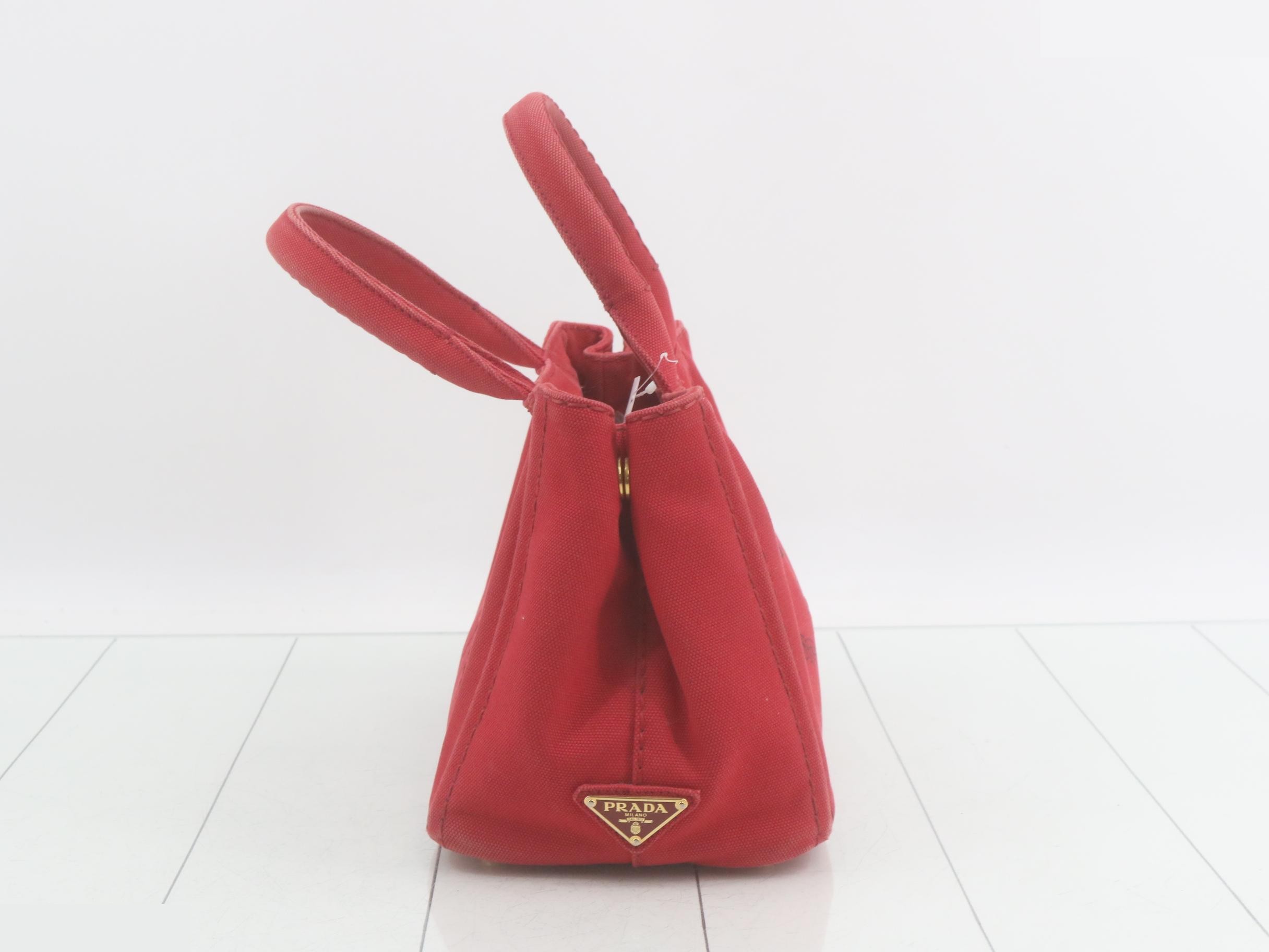 Canapa handbag, red — view 4