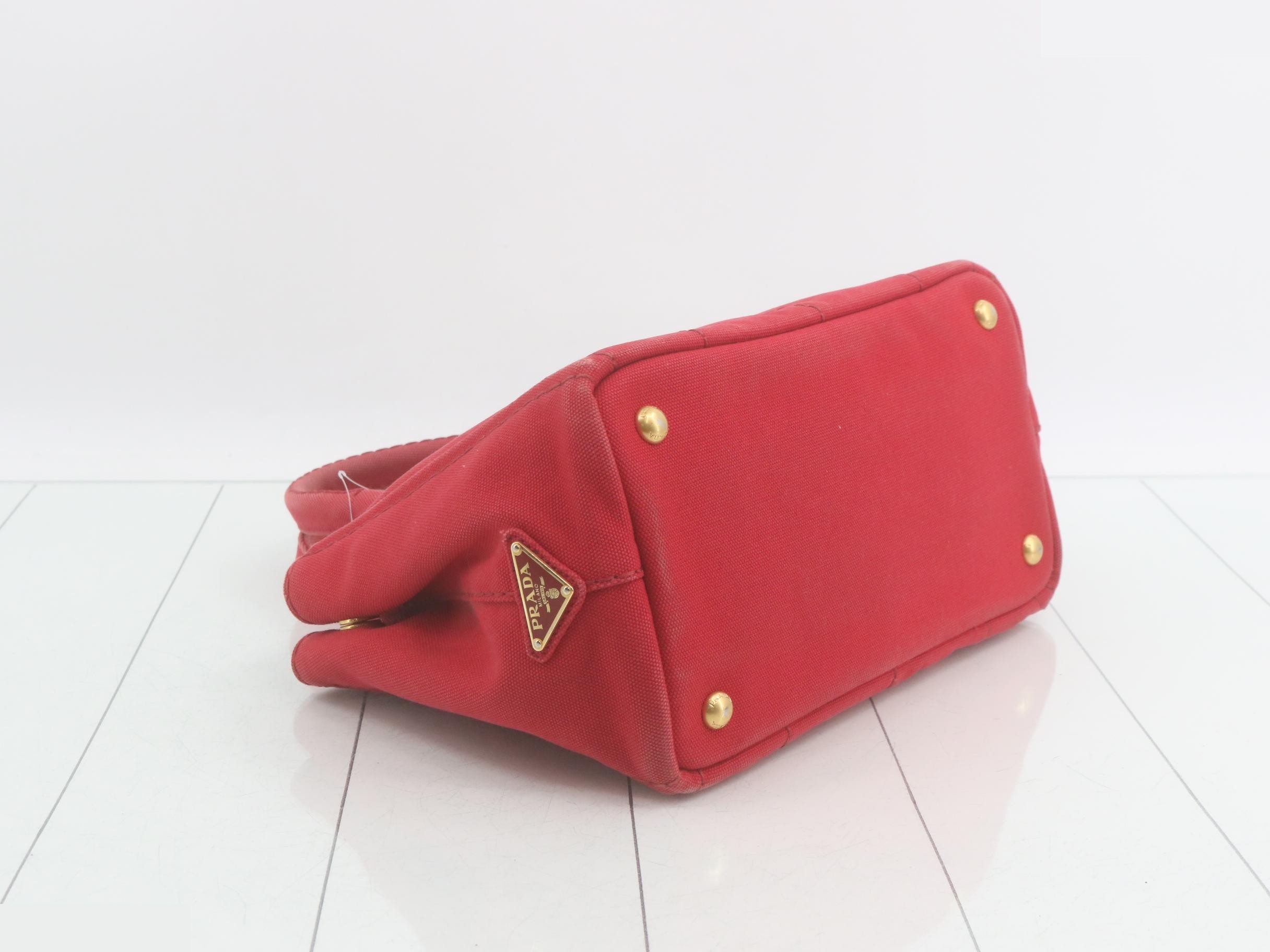 Canapa handbag, red — view 5